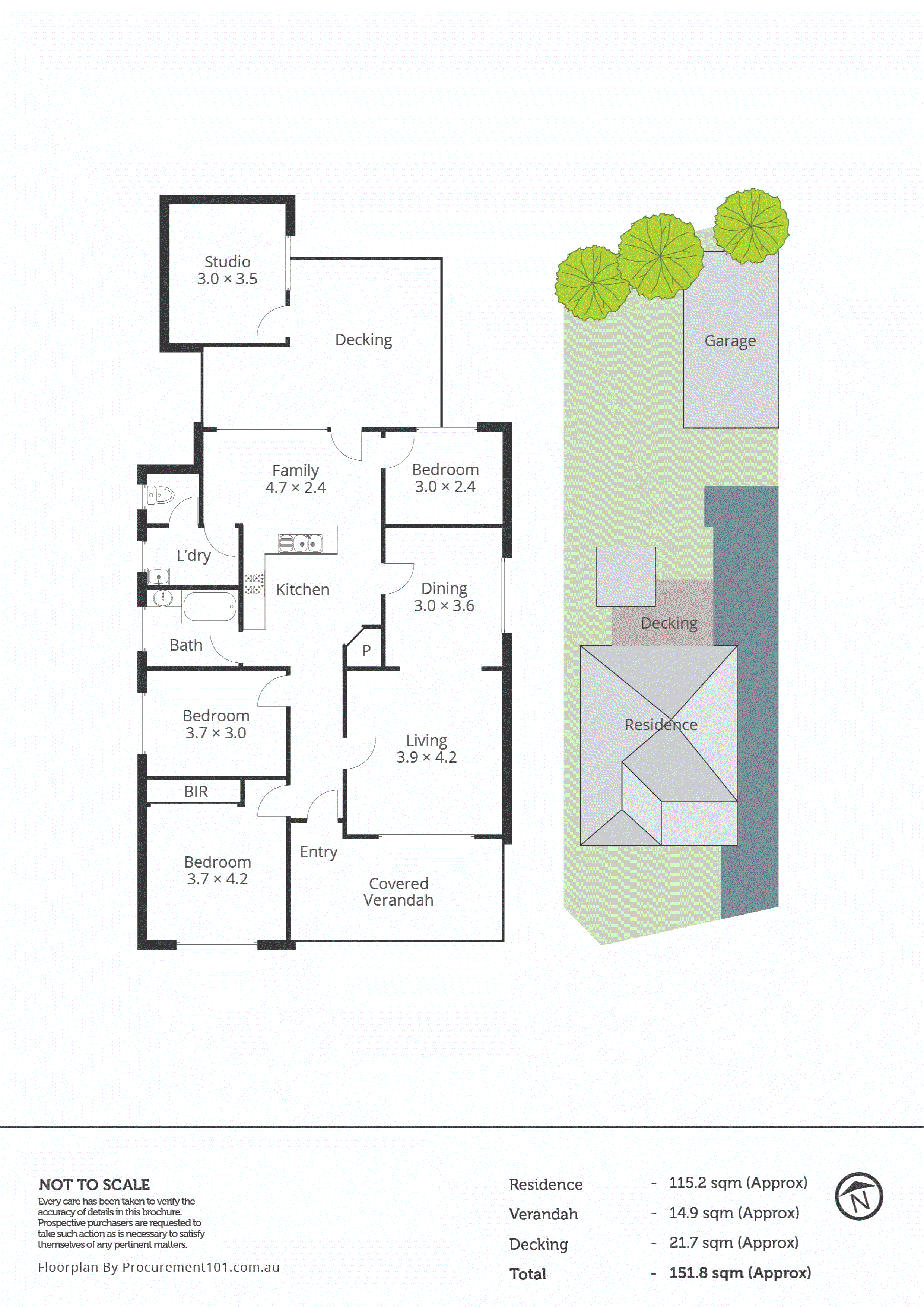 9 Seventh Avenue, Dandenong VIC 3175 - Floorplan