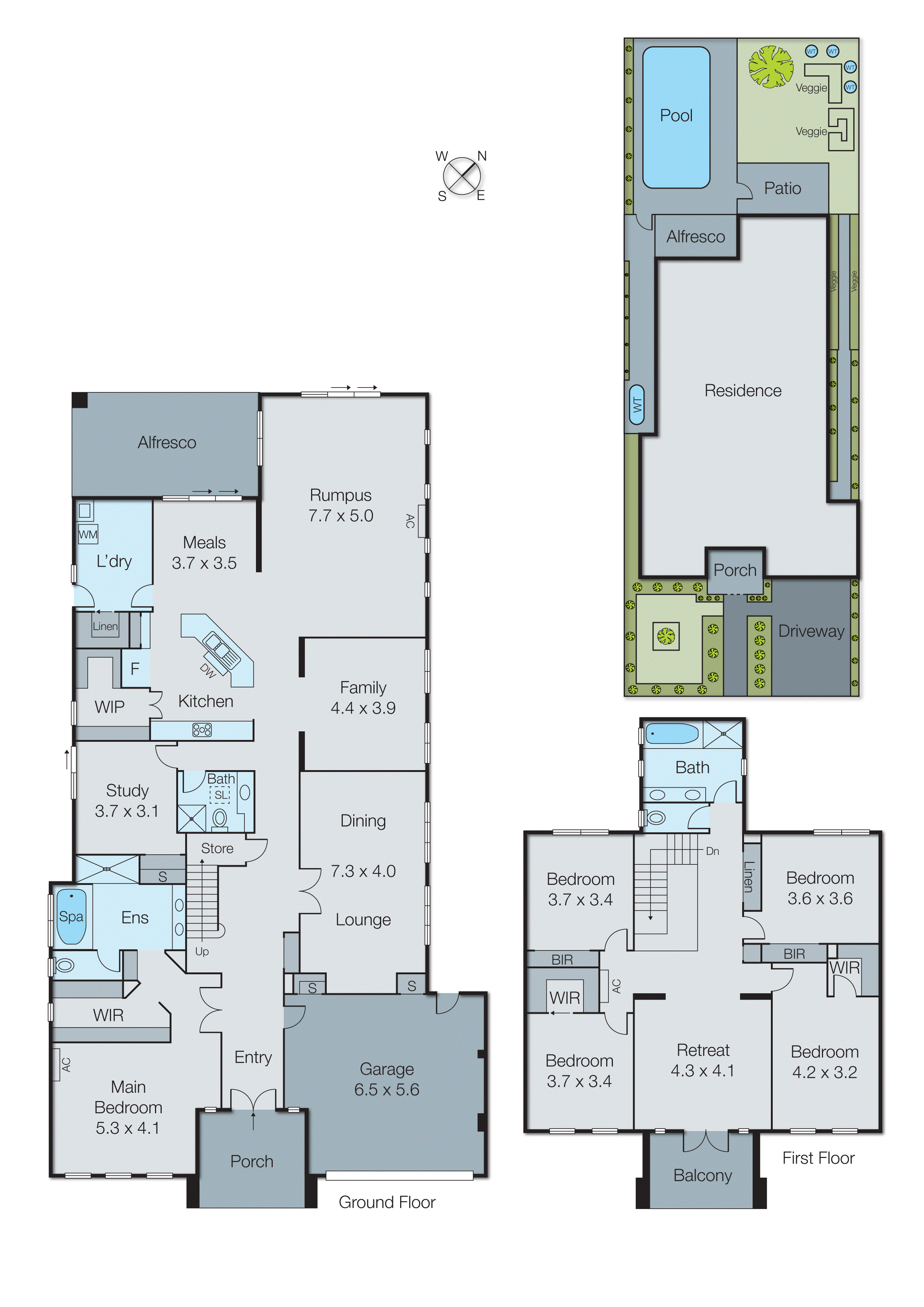 9 Seventh Street, Parkdale VIC 3195 - Floorplan