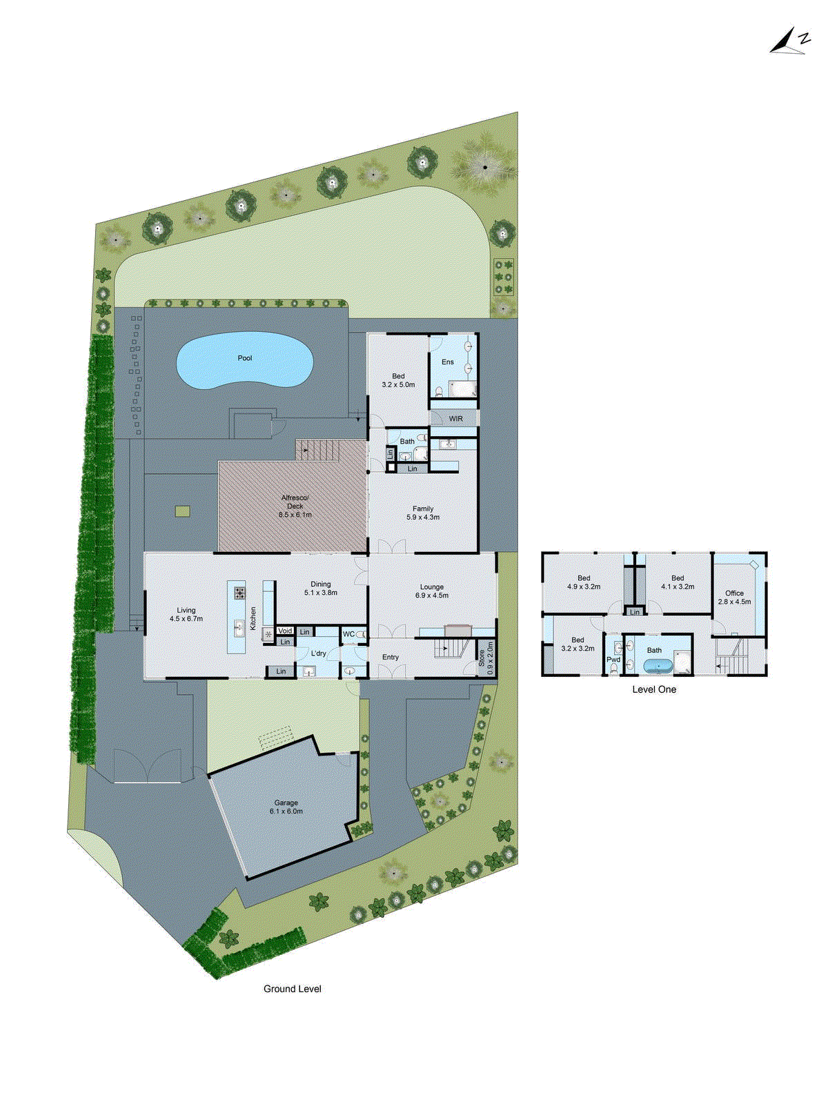 9 Shetland Close, Highton VIC 3216 - Floorplan