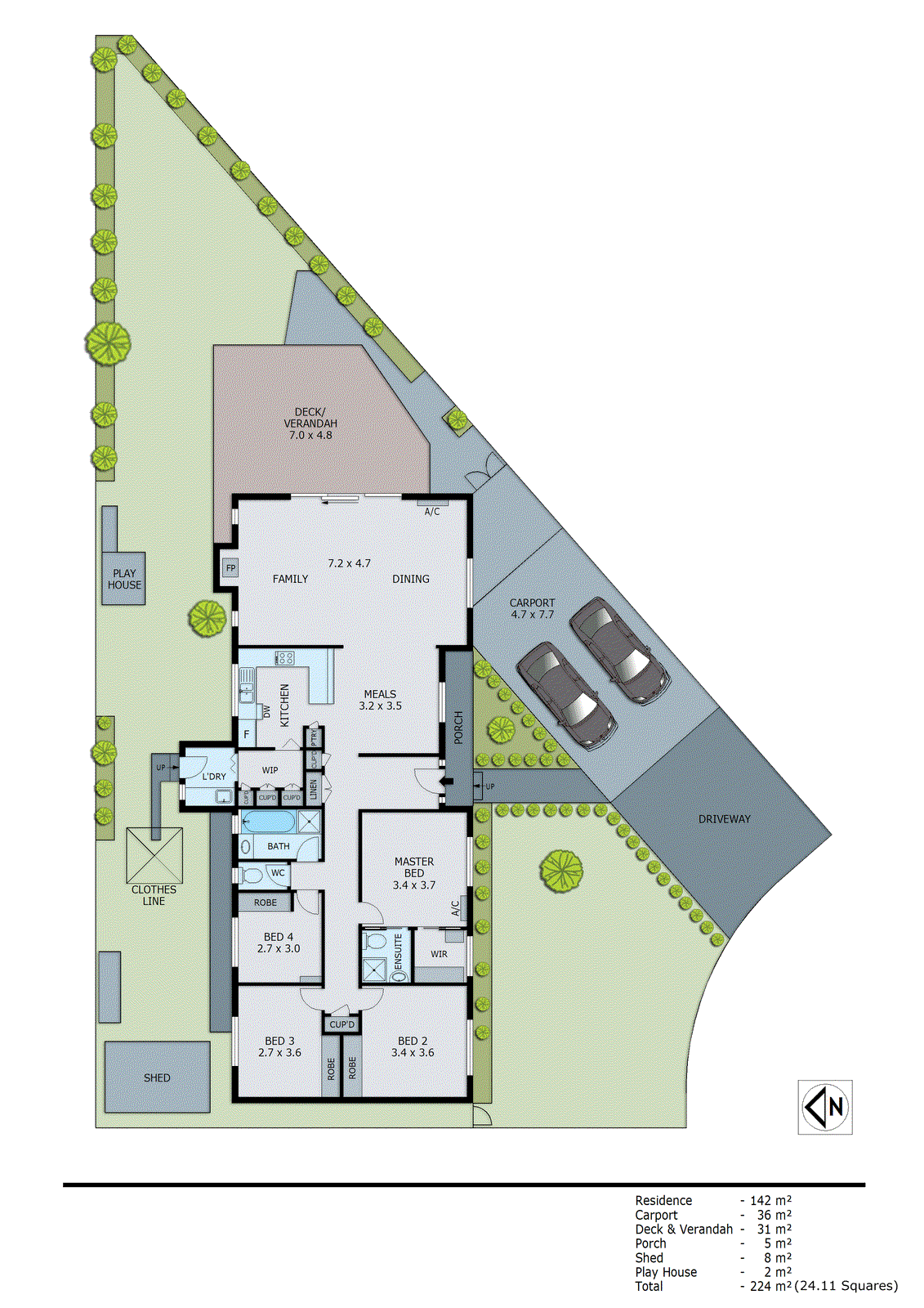 9 Siddeley Court, Dingley Village VIC 3172 - Floorplan