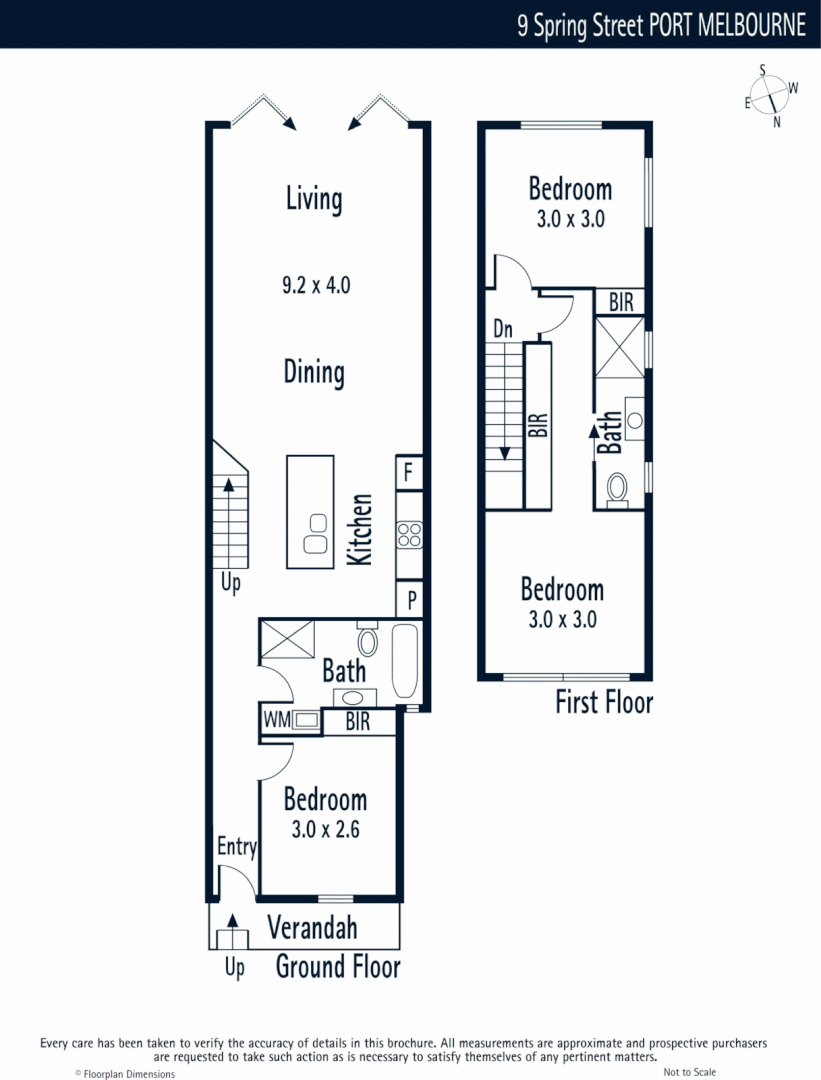 9 Spring Street East, PORT MELBOURNE VIC 3207 - Floorplan