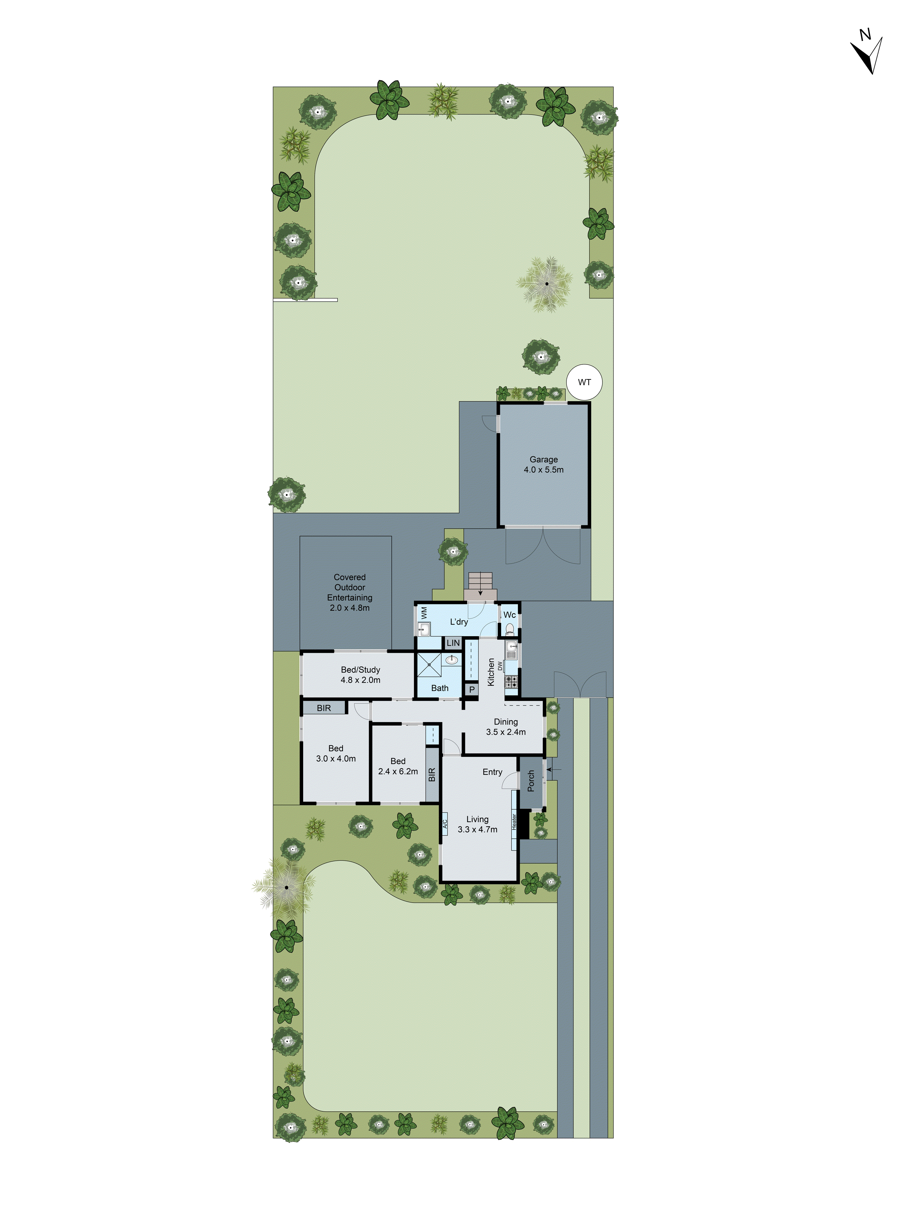 9 Spruhan Avenue, Norlane VIC 3214 - Floorplan