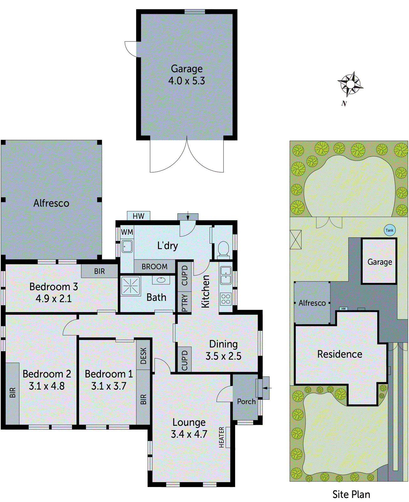 9 Spruhan Avenue, Norlane VIC 3214 - Floorplan