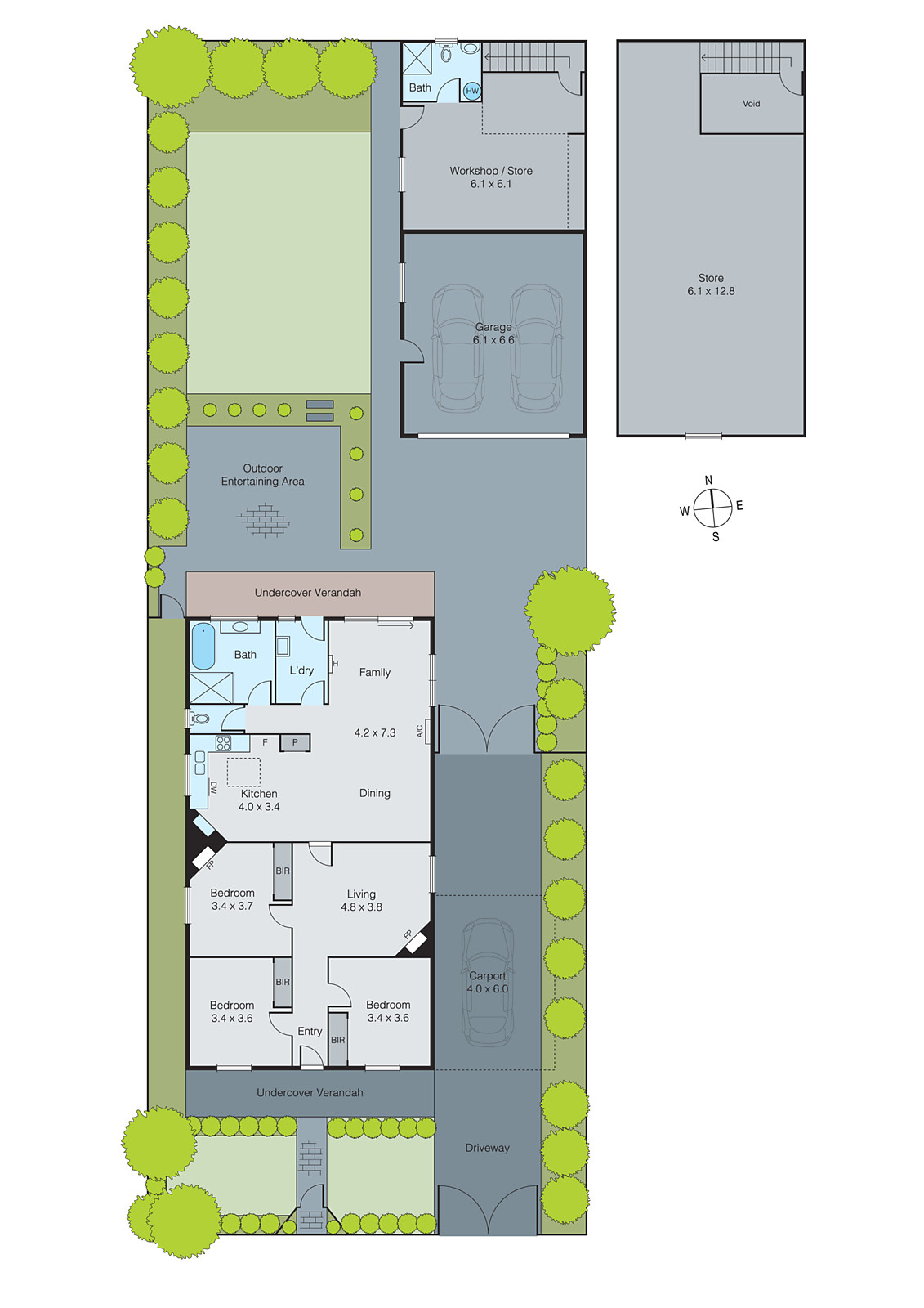 9 St David Street, Rippleside VIC 3215 - Floorplan