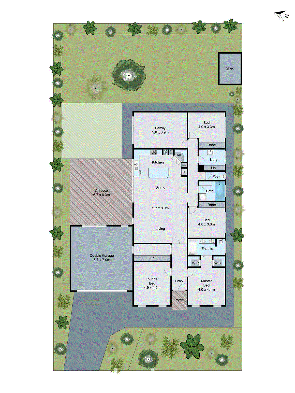 9 Stanbury Avenue, Highton VIC 3216 - Floorplan