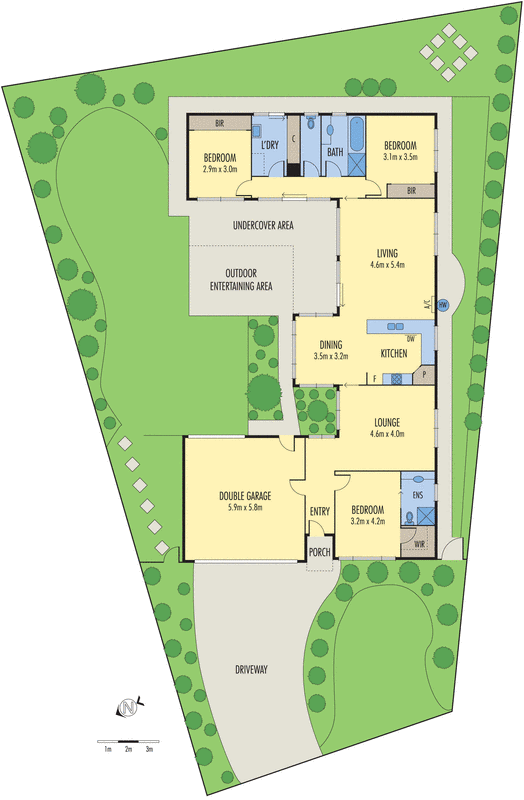 9 Strawberry Close, Grovedale VIC 3216 - Floorplan