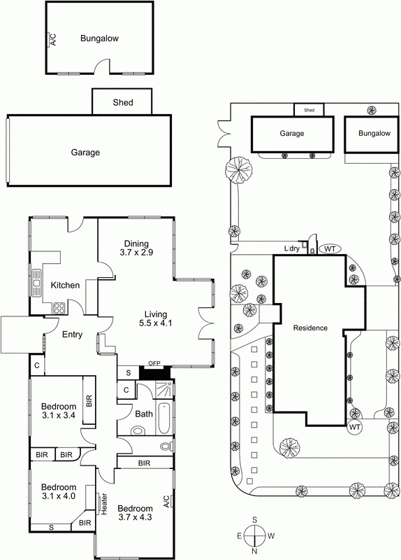9 Sunlight Crescent, BRIGHTON EAST VIC 3187 - Floorplan