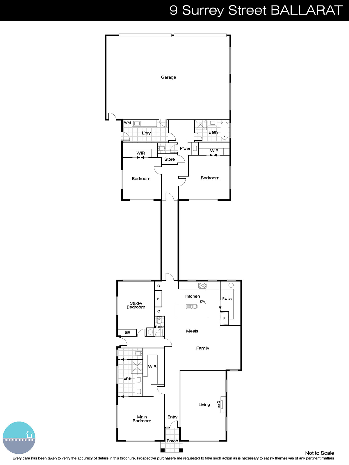 9 Surrey Street, Ballarat Central VIC 3350 - Floorplan