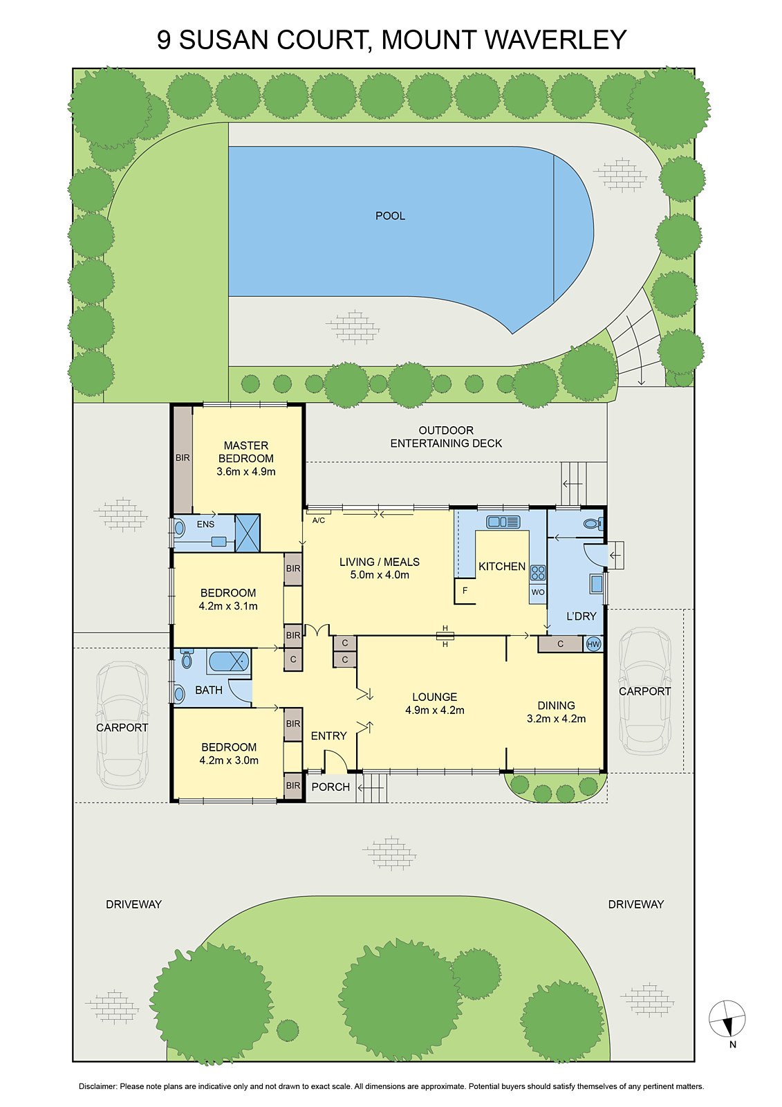 9 Susan Court, Mount Waverley VIC 3149 - Floorplan