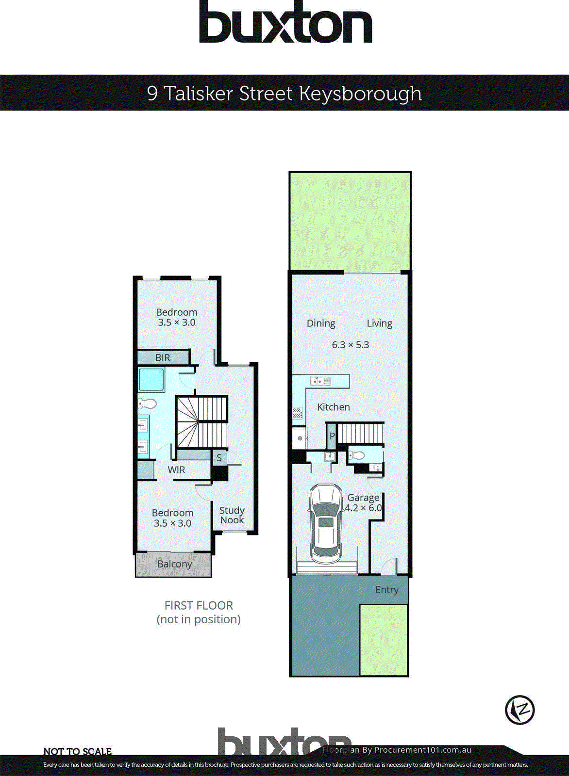 9 Talisker Street, Keysborough VIC 3173 - Floorplan