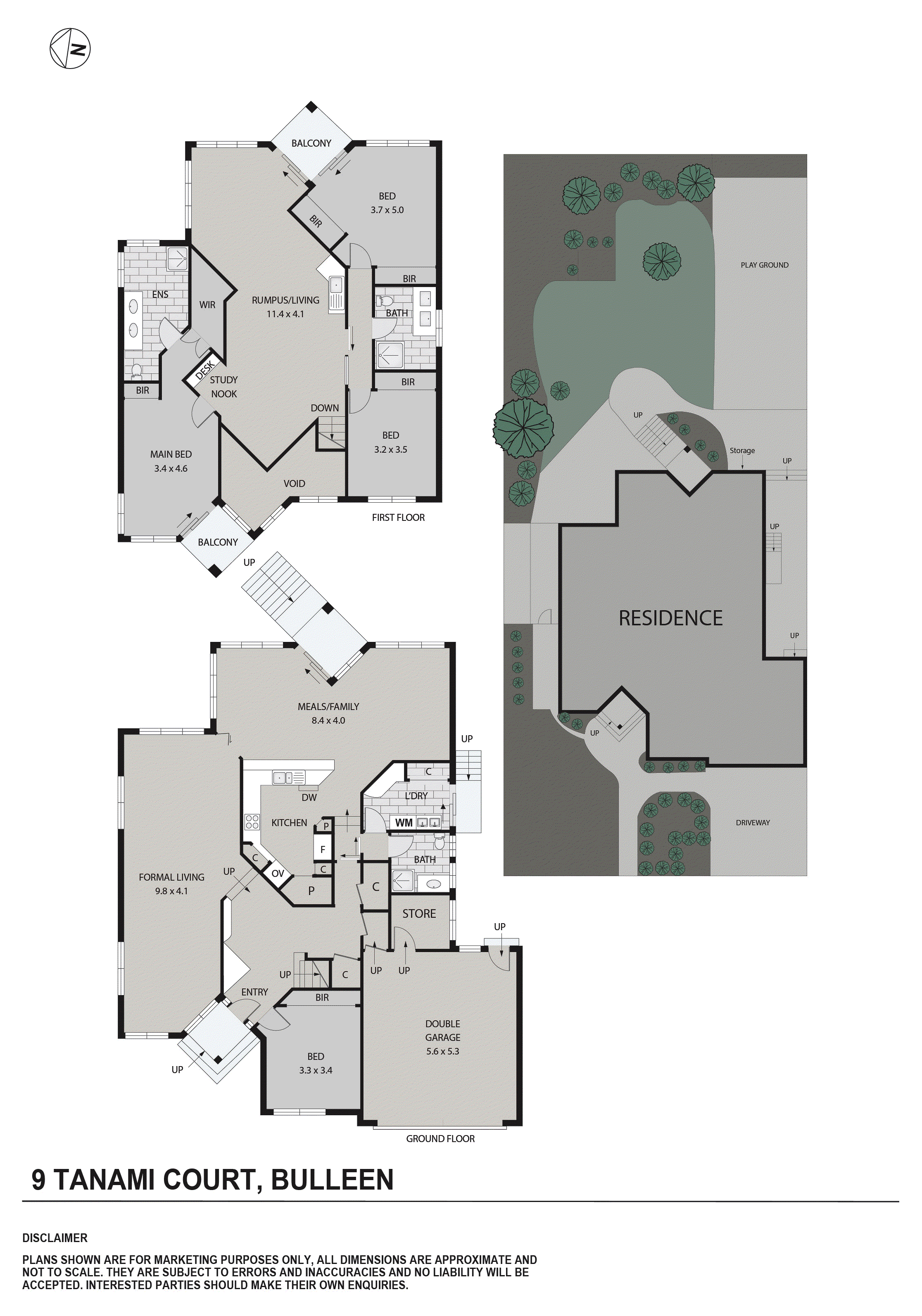 9 Tanami Court, Bulleen VIC 3105 - Floorplan