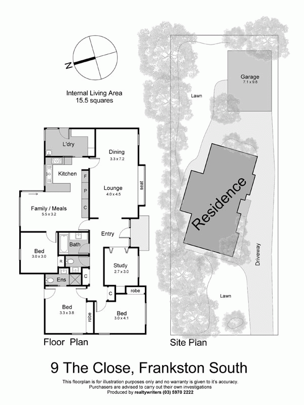 9 The Close, FRANKSTON SOUTH VIC 3199 - Floorplan