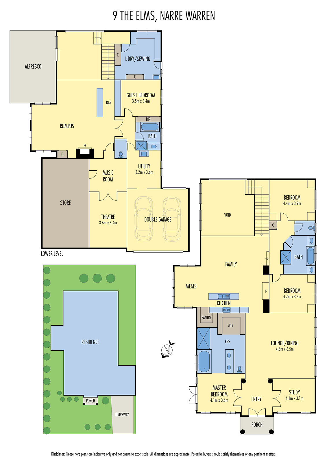 9 The Elms, Narre Warren VIC 3805 - Floorplan