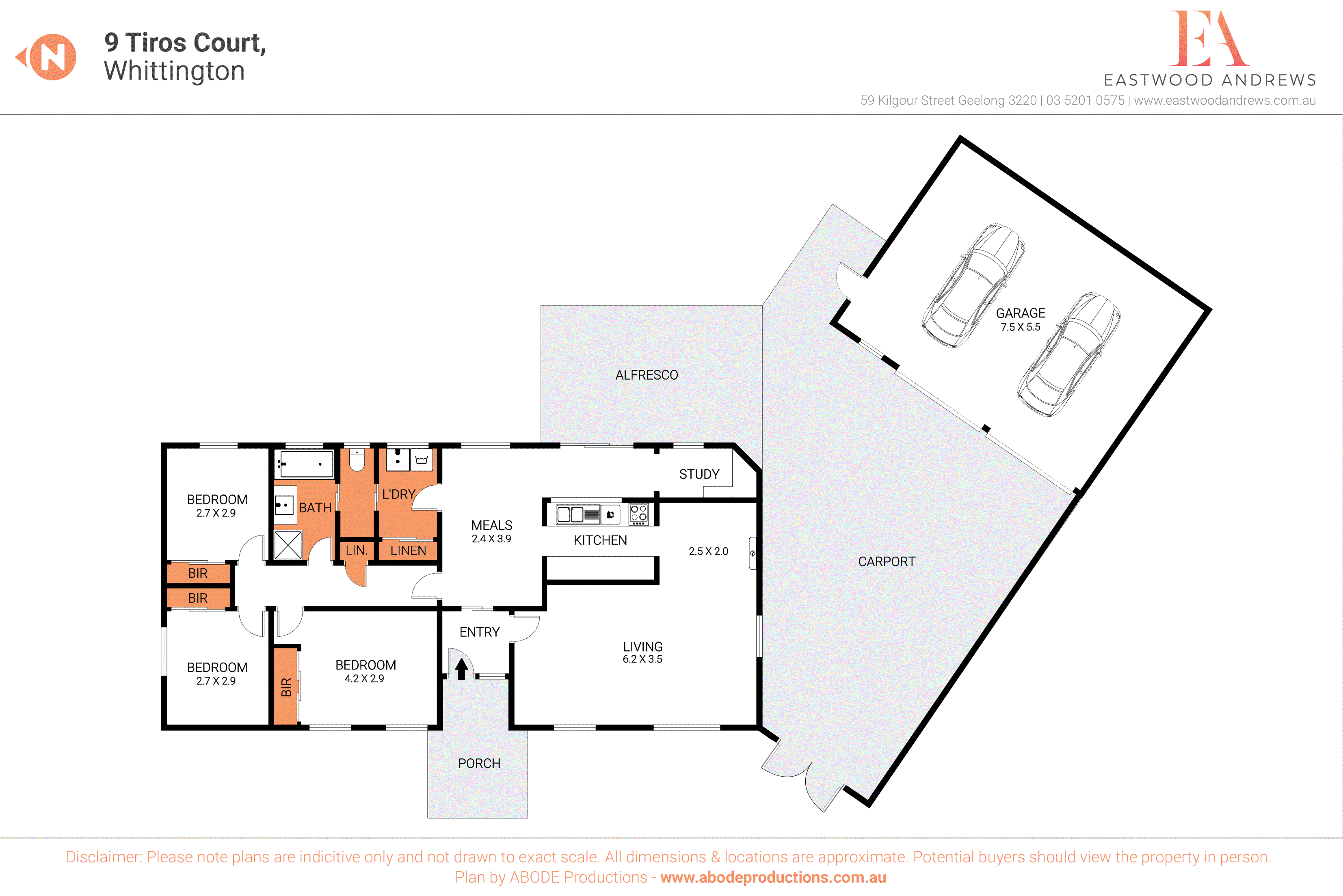 9 Tiros Court, Whittington VIC 3219 - Floorplan