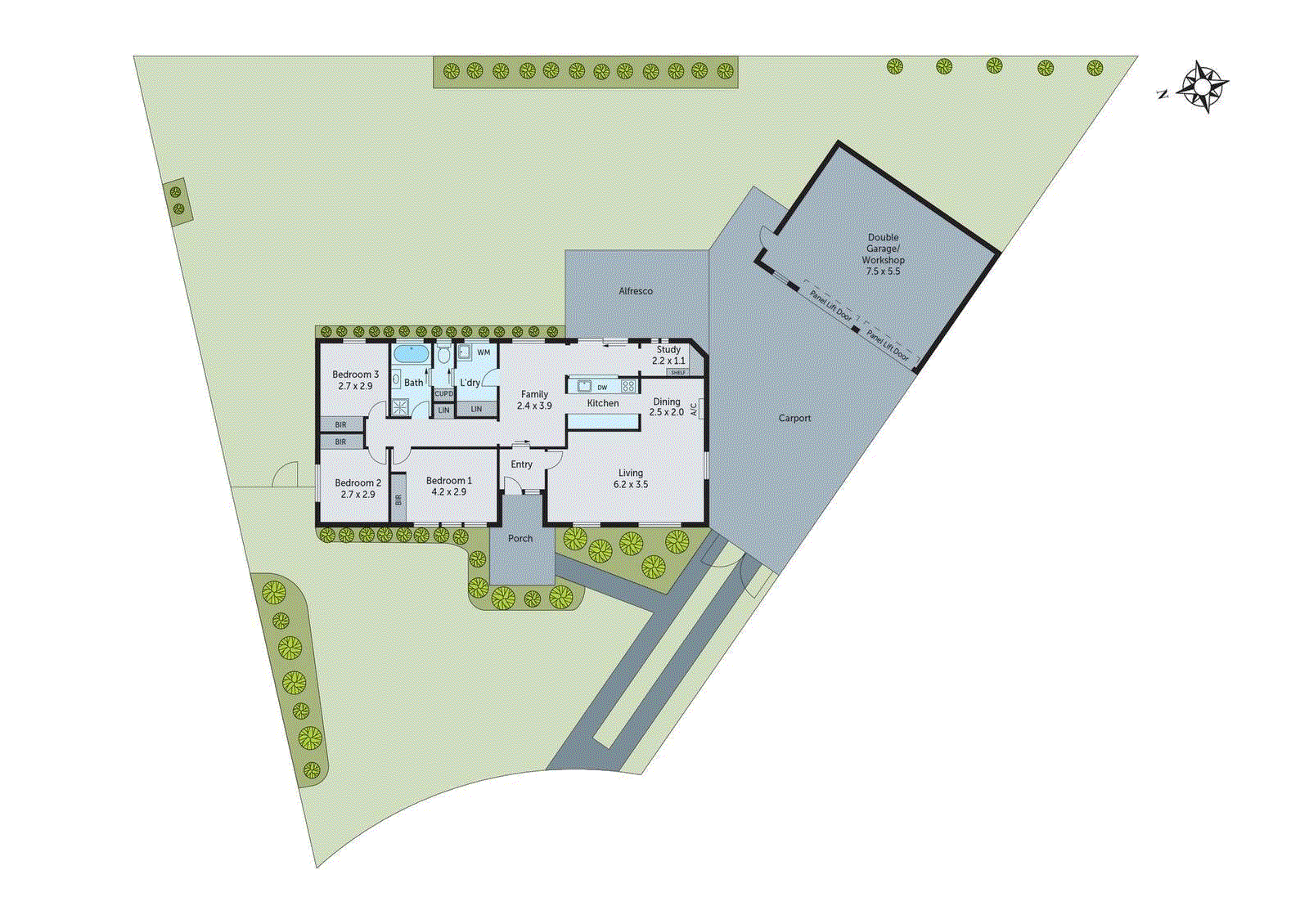 9 Tiros Court, Whittington VIC 3219 - Floorplan