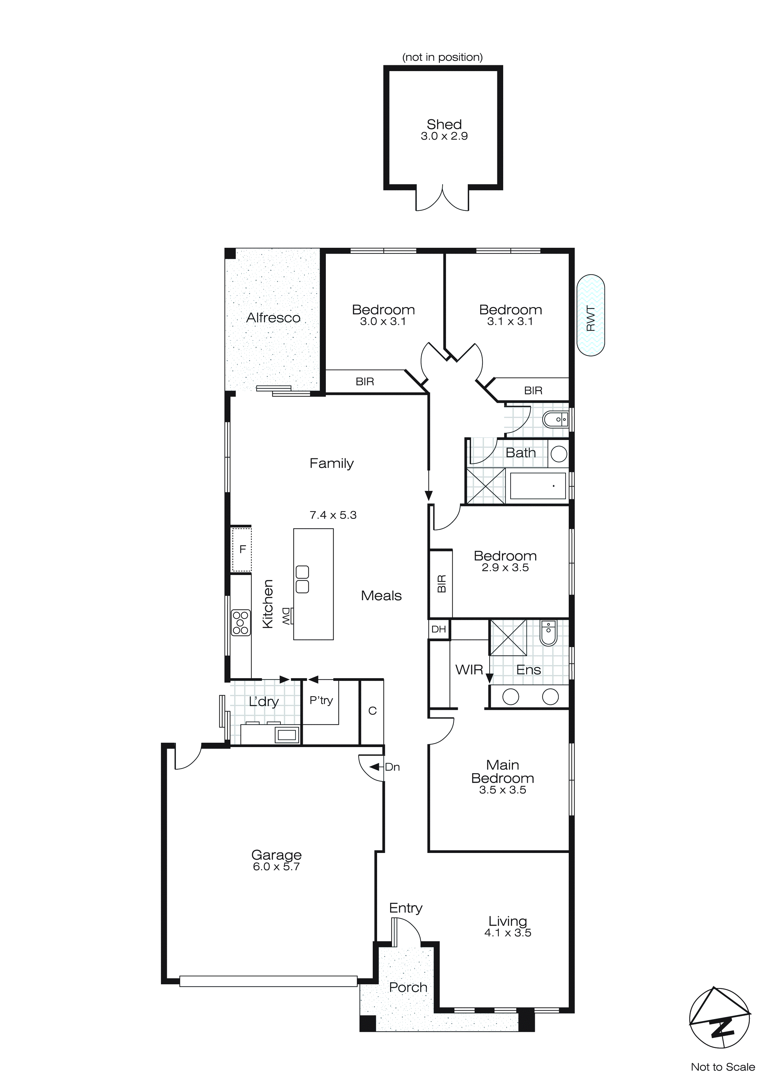9 Topaz Street, Alfredton VIC 3350 - Floorplan