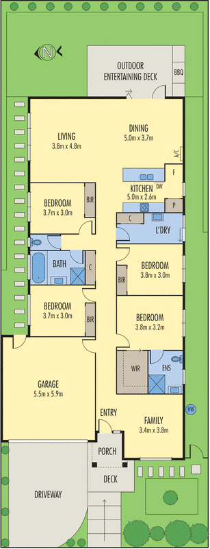 9 Treefern Street, Leopold VIC 3224 - Floorplan
