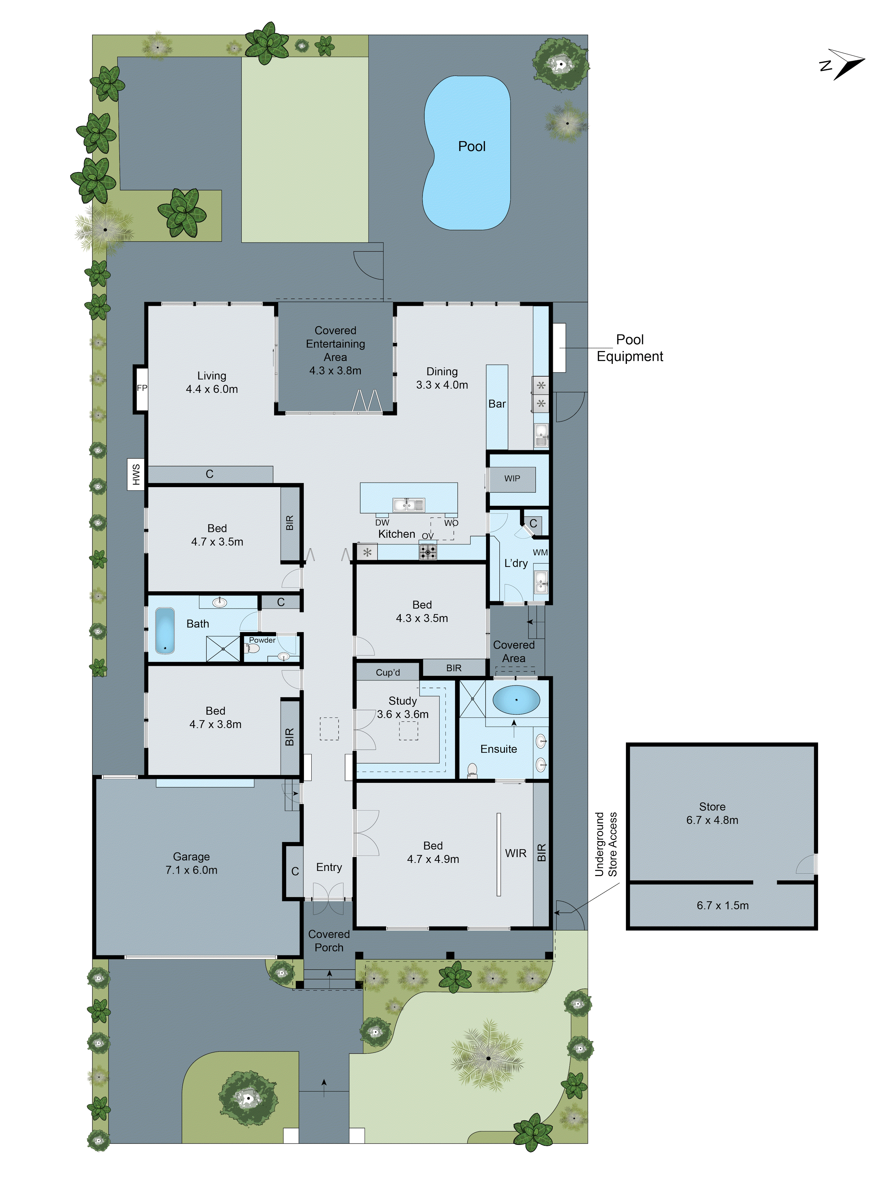 9 Turnbull Avenue, Oakleigh East VIC 3166 - Floorplan
