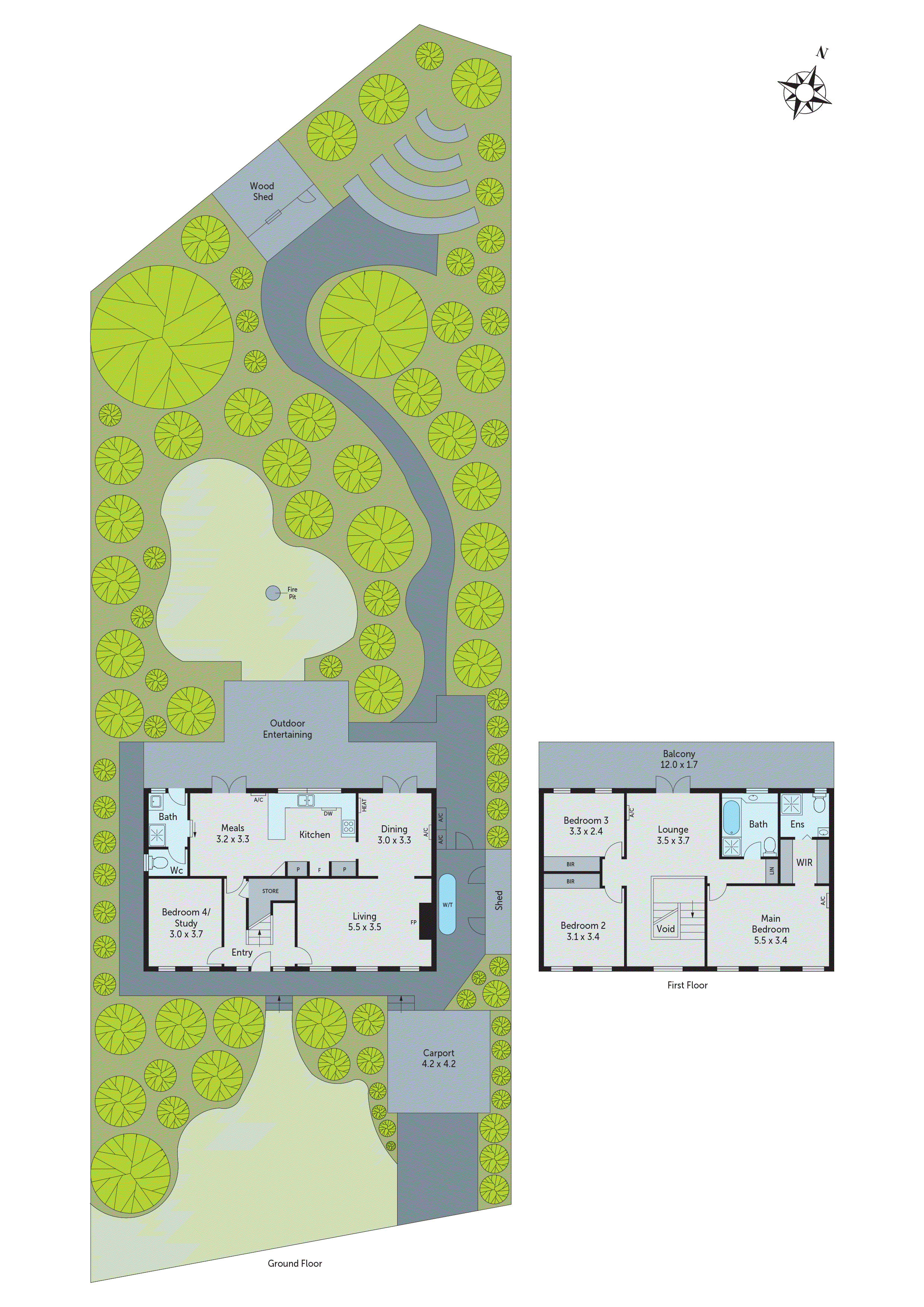 9 Tuxen Court, Highton VIC 3216 - Floorplan