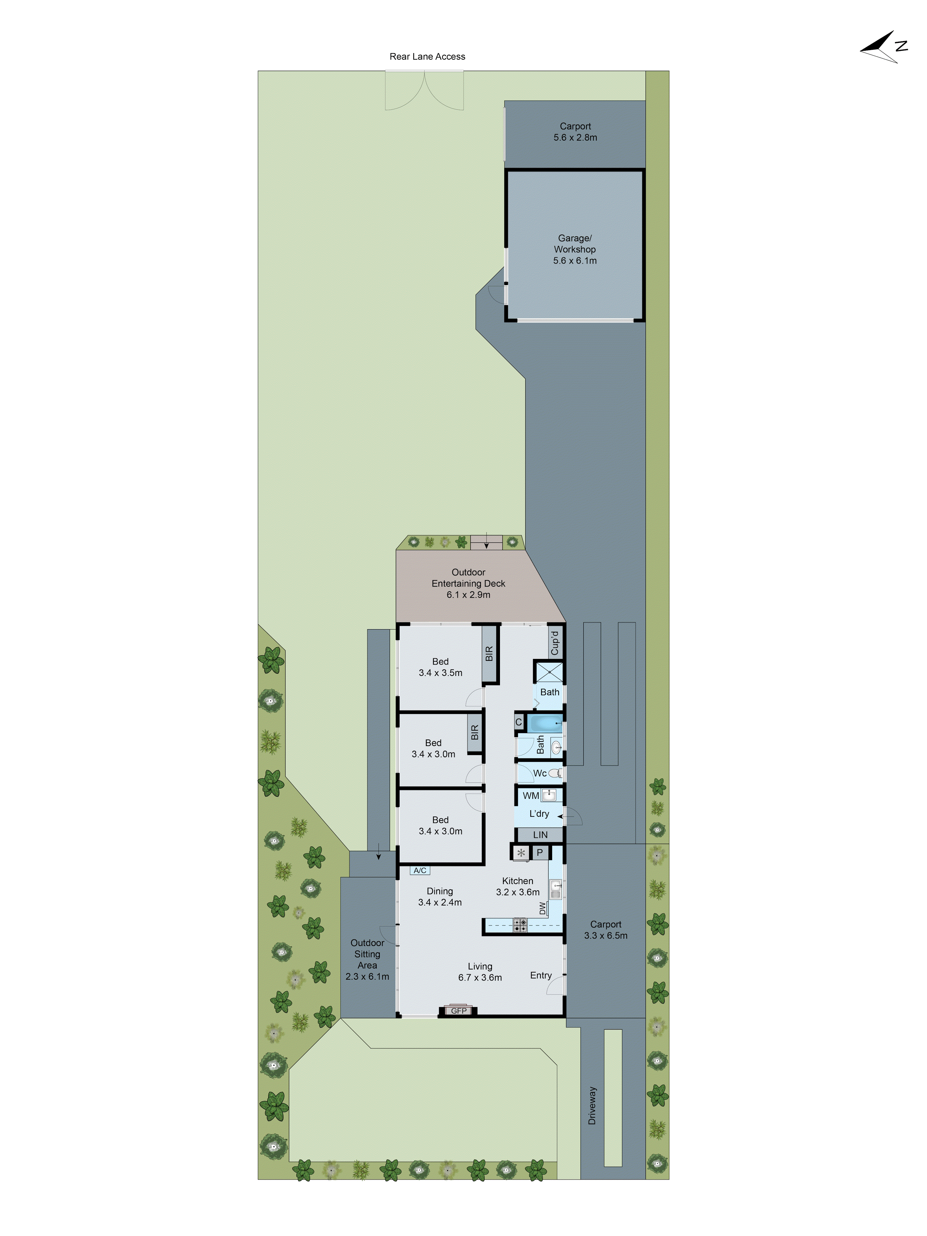 9 Tyrone Street, Hamlyn Heights VIC 3215 - Floorplan