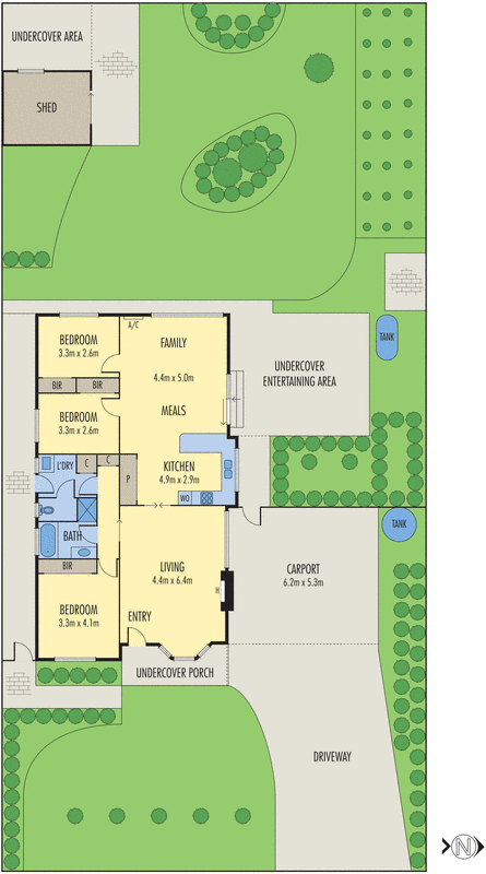 9 Viewbay Drive, Leopold VIC 3224 - Floorplan