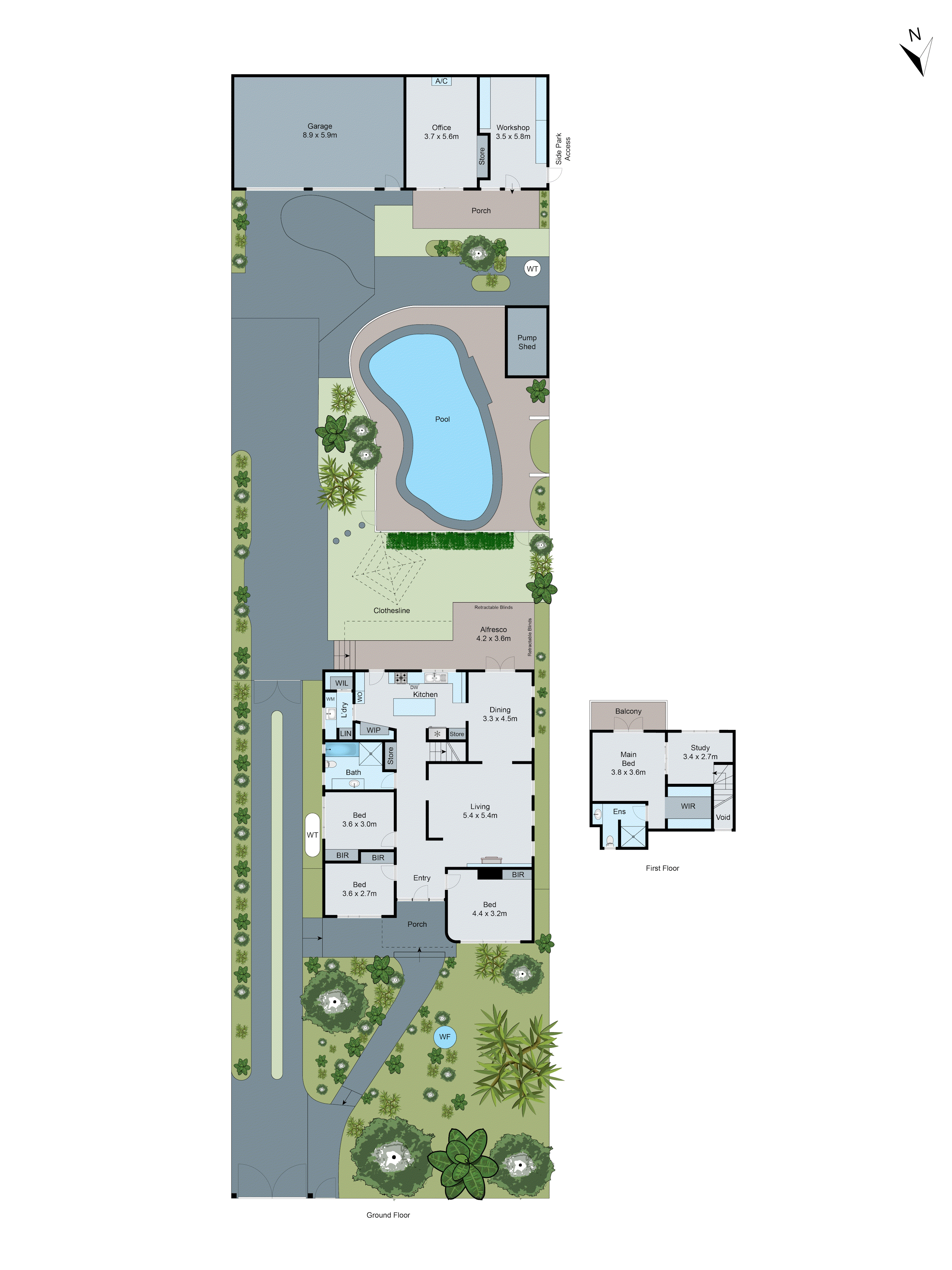 9 Vista Road, Newtown VIC 3220 - Floorplan