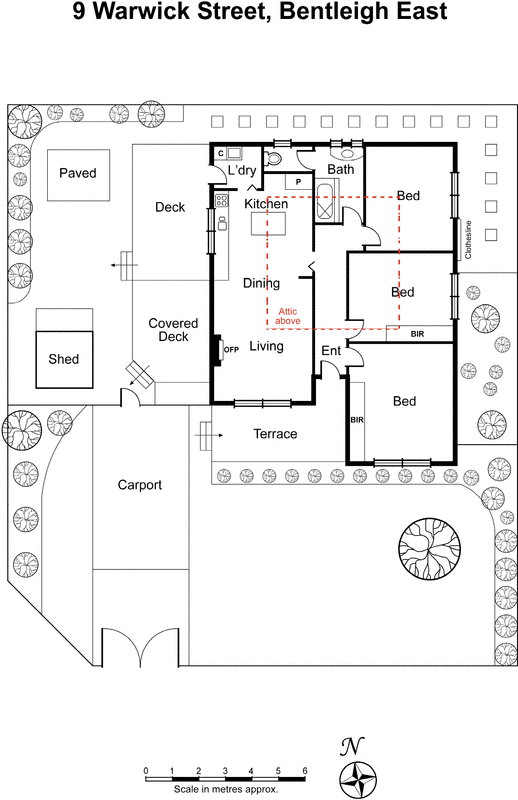 9 Warwick Street, Bentleigh East VIC 3165 - Floorplan