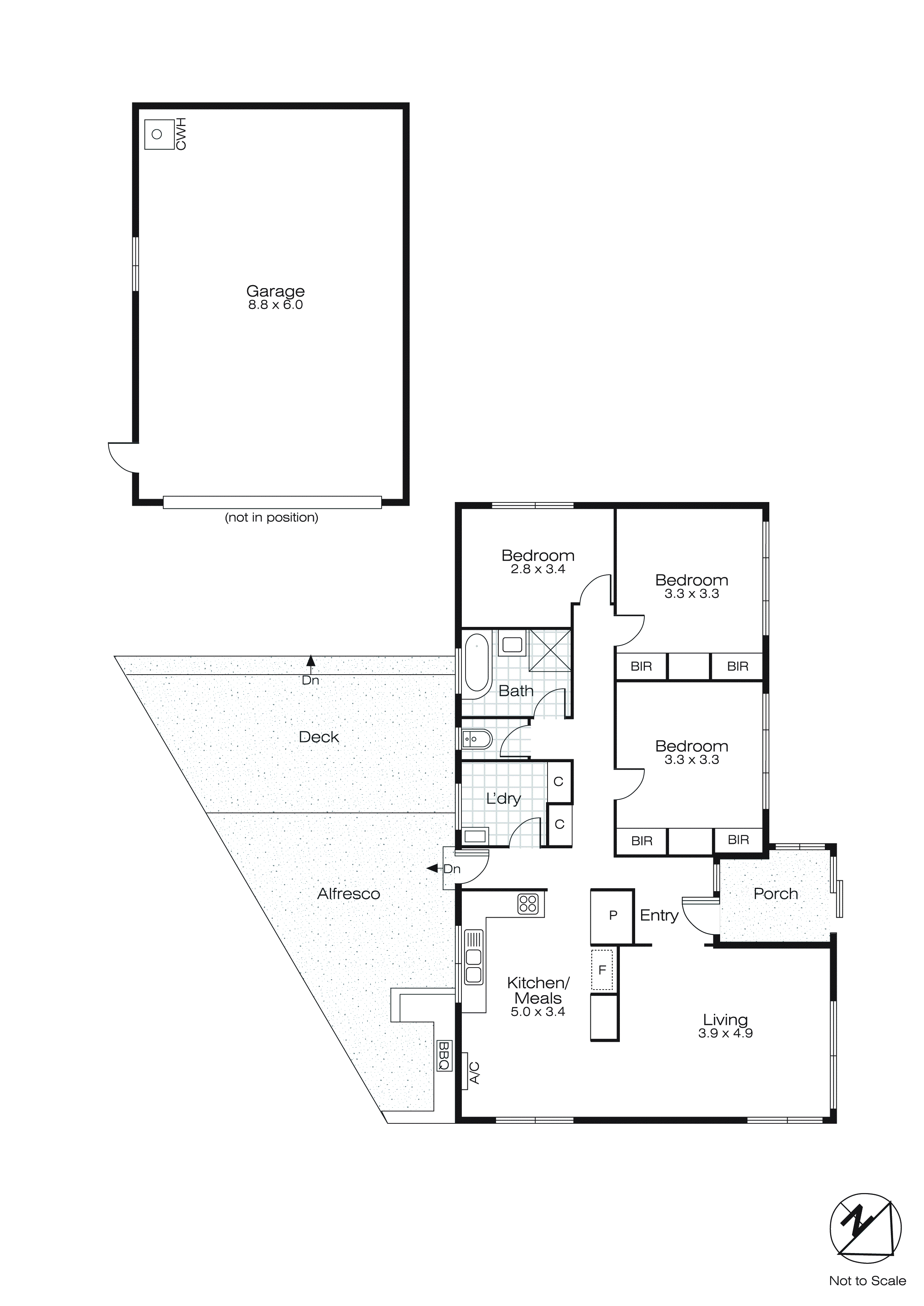 9 Weemala Avenue, Delacombe VIC 3356 - Floorplan