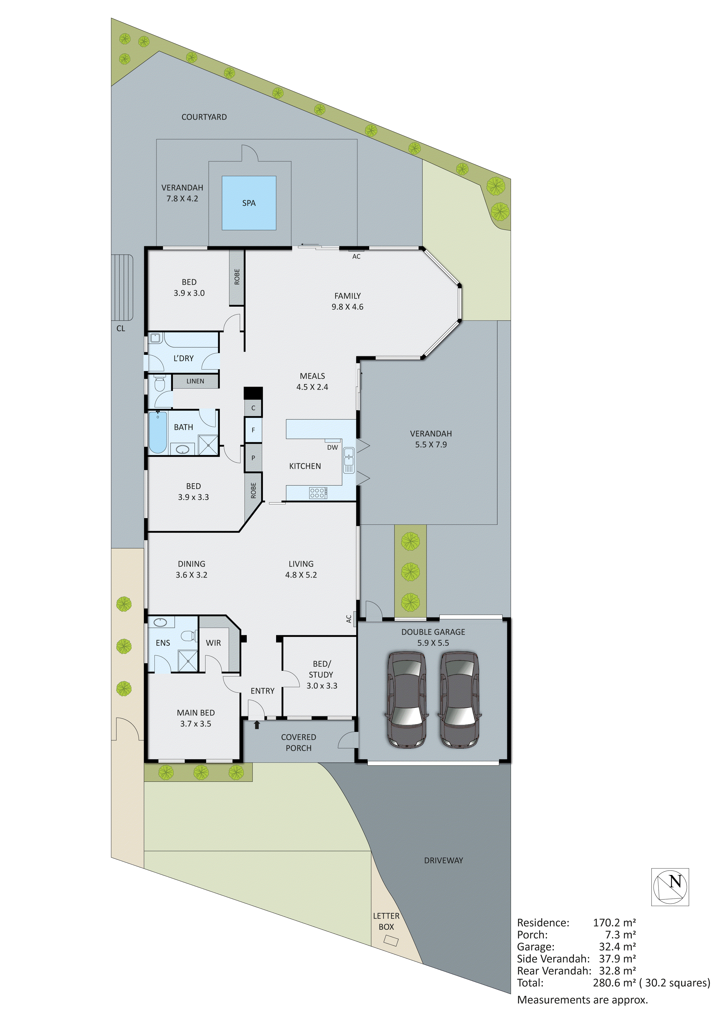 9 Winners Circle, Aspendale Gardens VIC 3195 - Floorplan