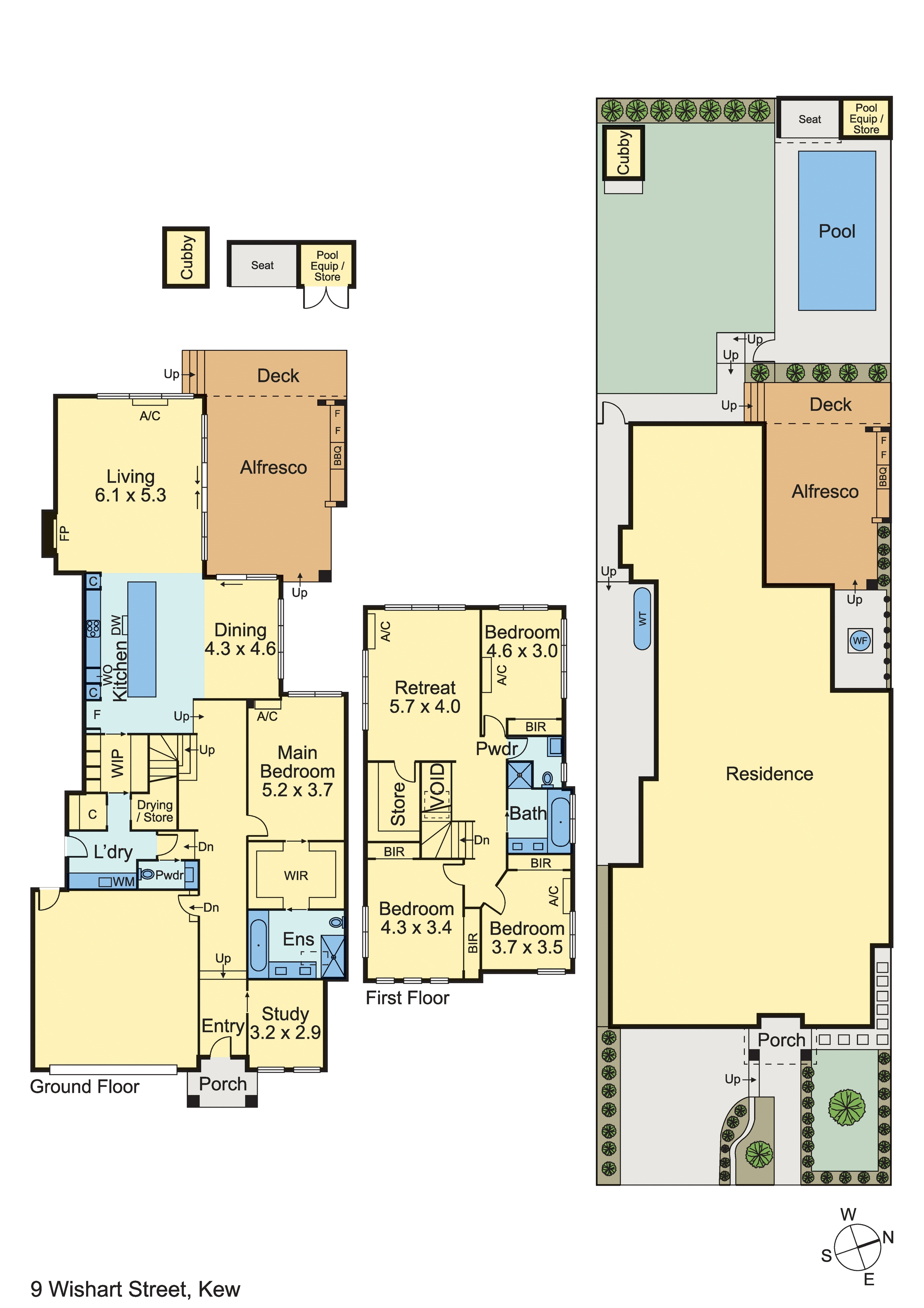 9 Wishart Street, Kew VIC 3101 - Floorplan