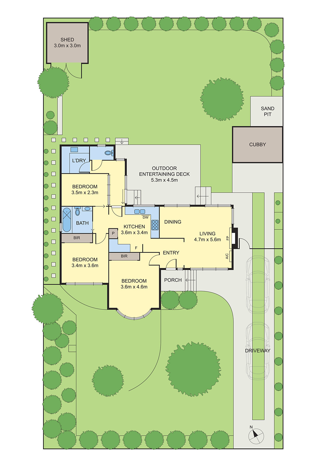9 Wyuna Parade, Belmont VIC 3216 - Floorplan