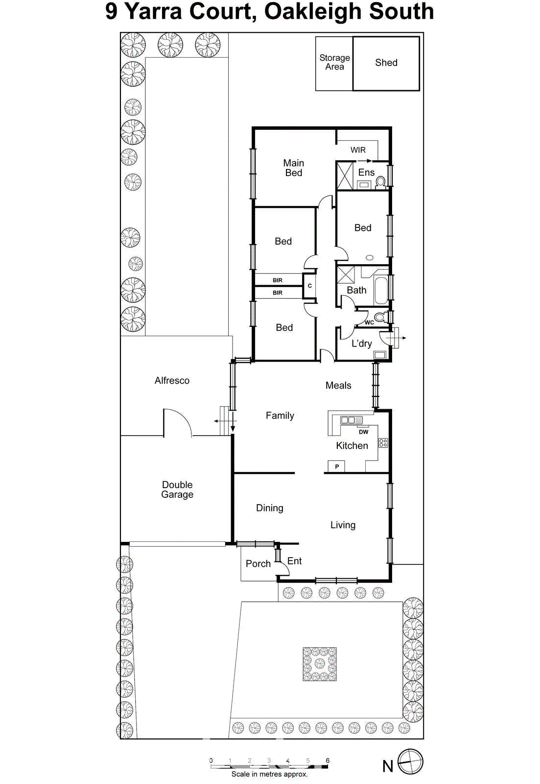 9 Yarra Court, Oakleigh South VIC 3167 - Floorplan