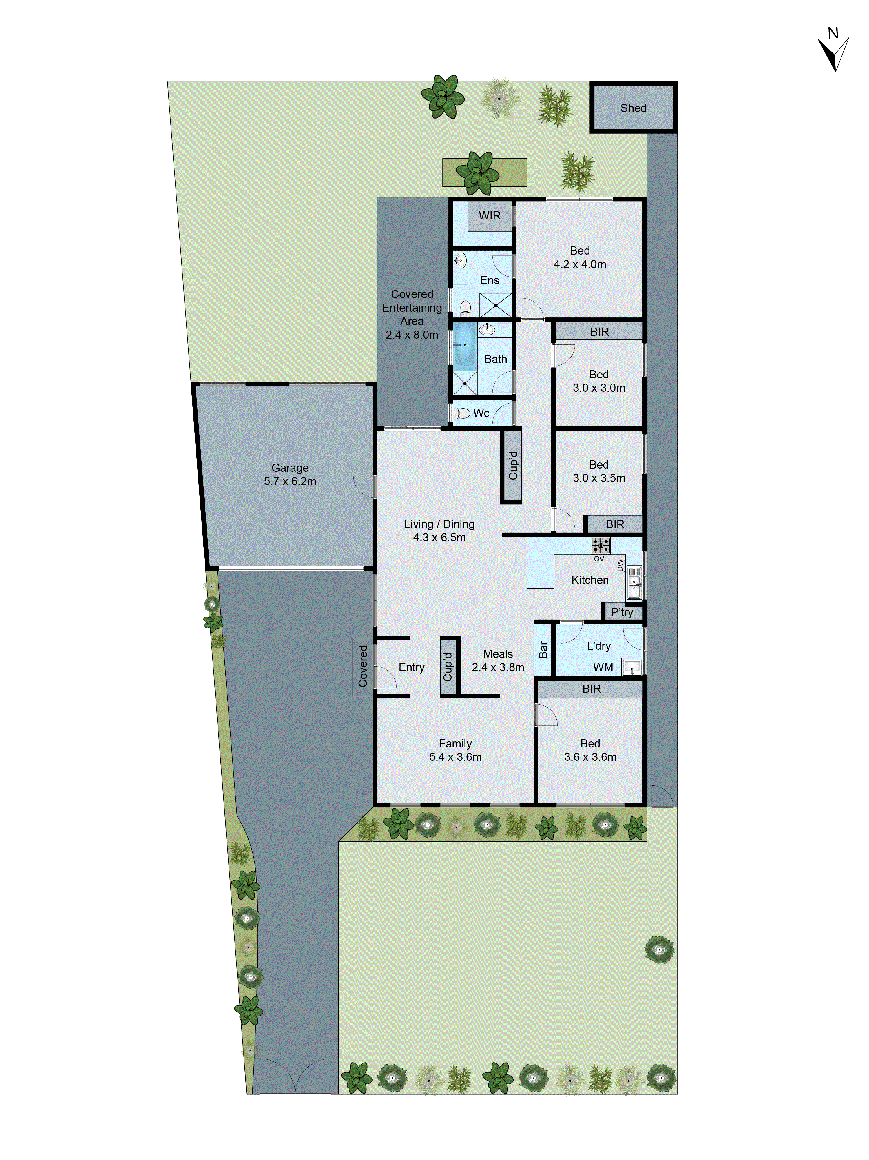 90 Bourke Road, Clarinda VIC 3169 - Floorplan