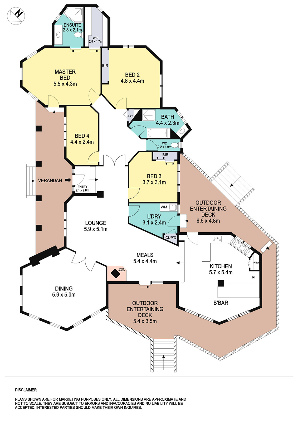 90 Currawong Road, Lal Lal VIC 3352 - Floorplan