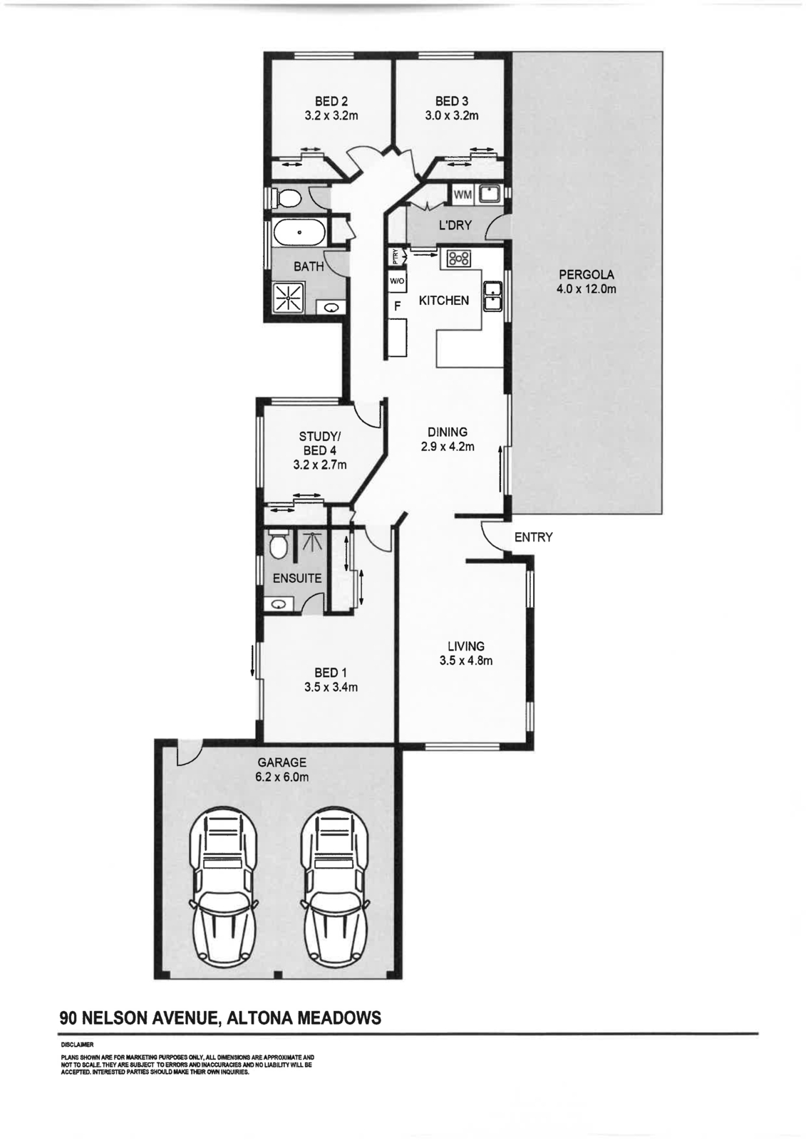 90 Nelson Avenue, Altona Meadows VIC 3028 - Floorplan