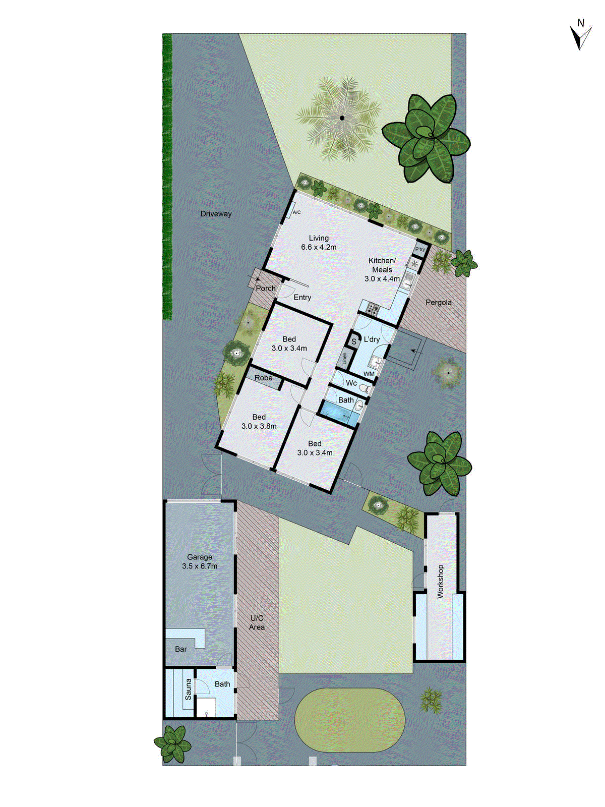 90 Vermont Avenue, Corio VIC 3214 - Floorplan