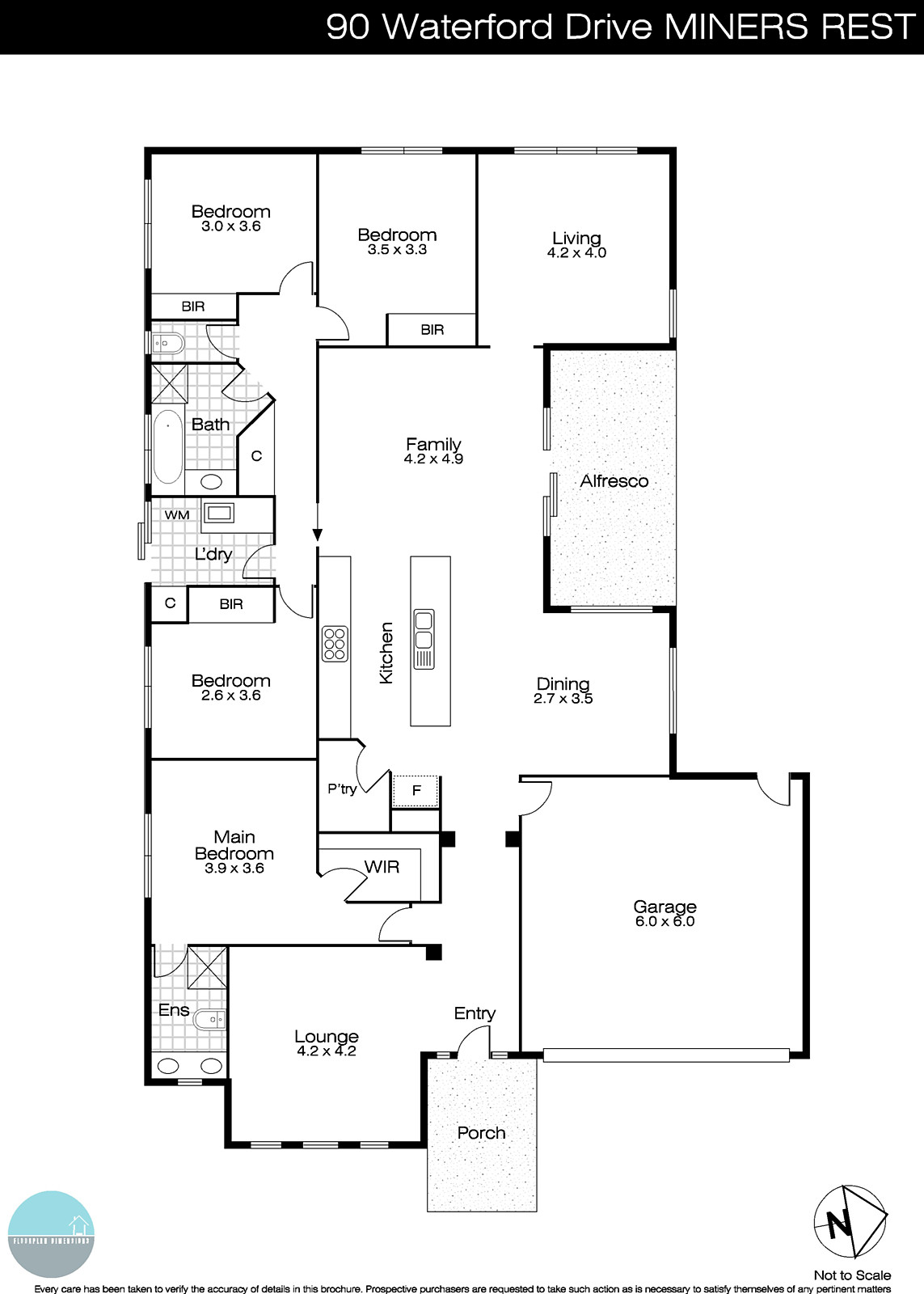 90 Waterford Drive, Miners Rest VIC 3352 - Floorplan