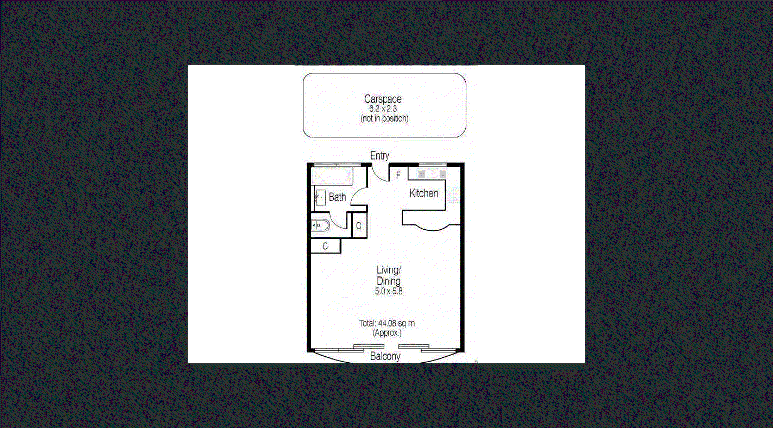 901/81 Queens Road, Melbourne VIC 3004 - Floorplan