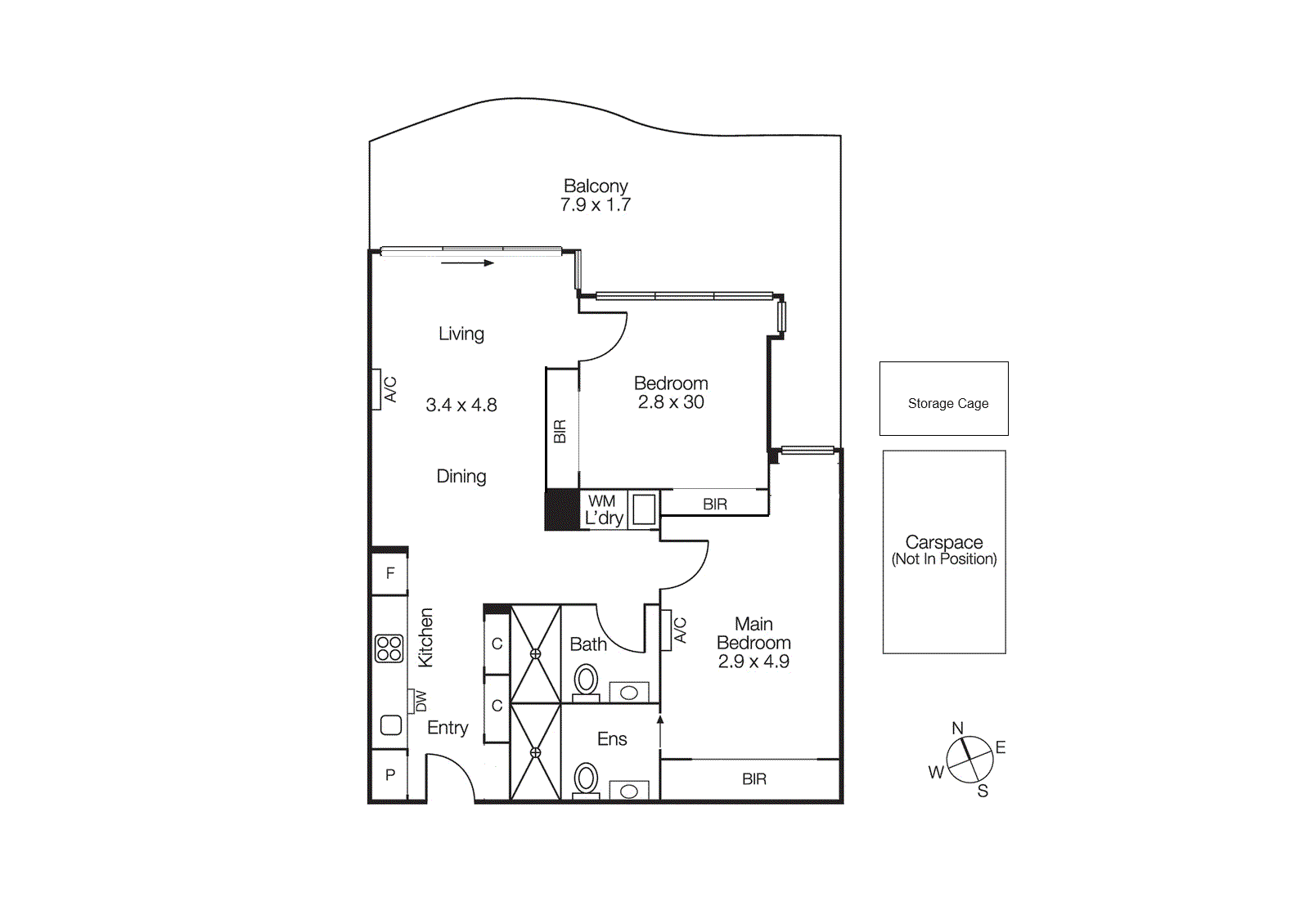 902/35 Albert Road, Melbourne VIC 3004 - Floorplan
