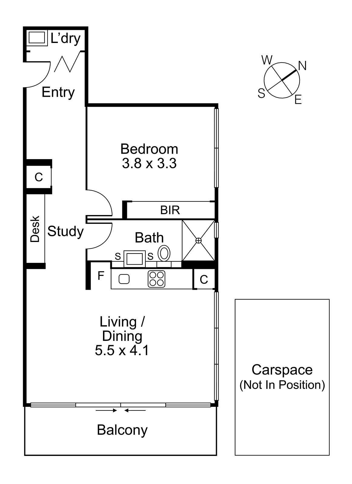 903/70 Queens Road, Melbourne VIC 3004 - Floorplan