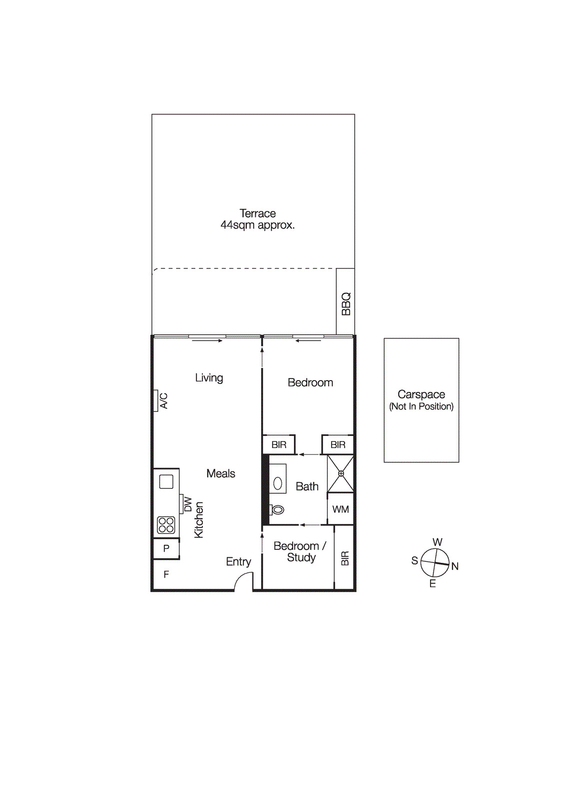 903/74 Queens Road, Melbourne VIC 3004 - Floorplan