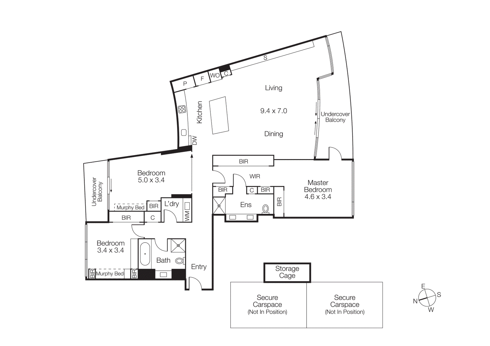 904/147 Beach Street, Port Melbourne VIC 3207 - Floorplan