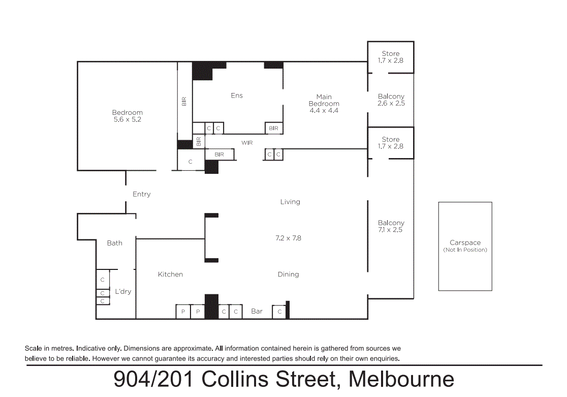 904/201 Collins Street, Melbourne, 3000