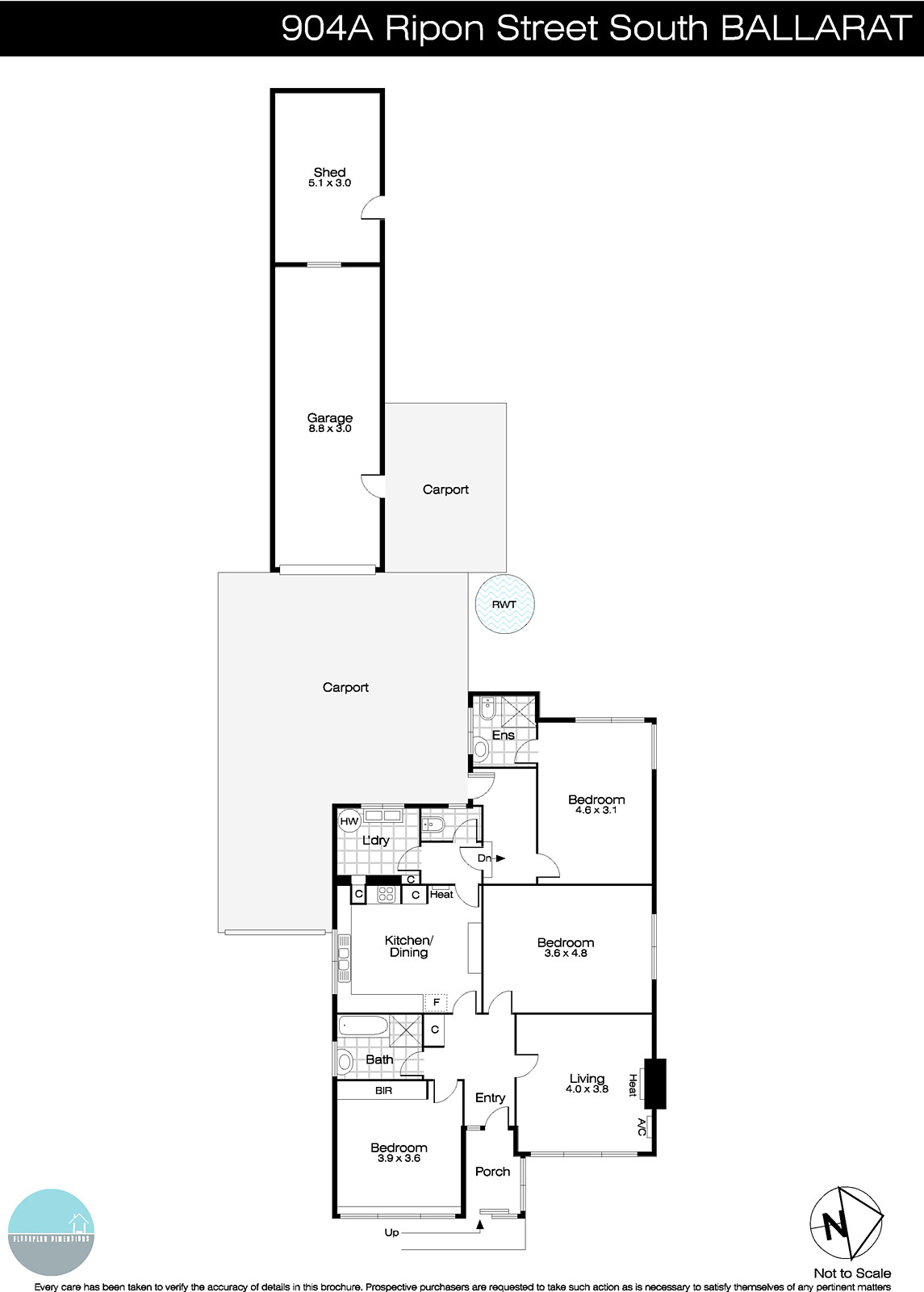 904A Ripon Street South, Redan VIC 3350 - Floorplan