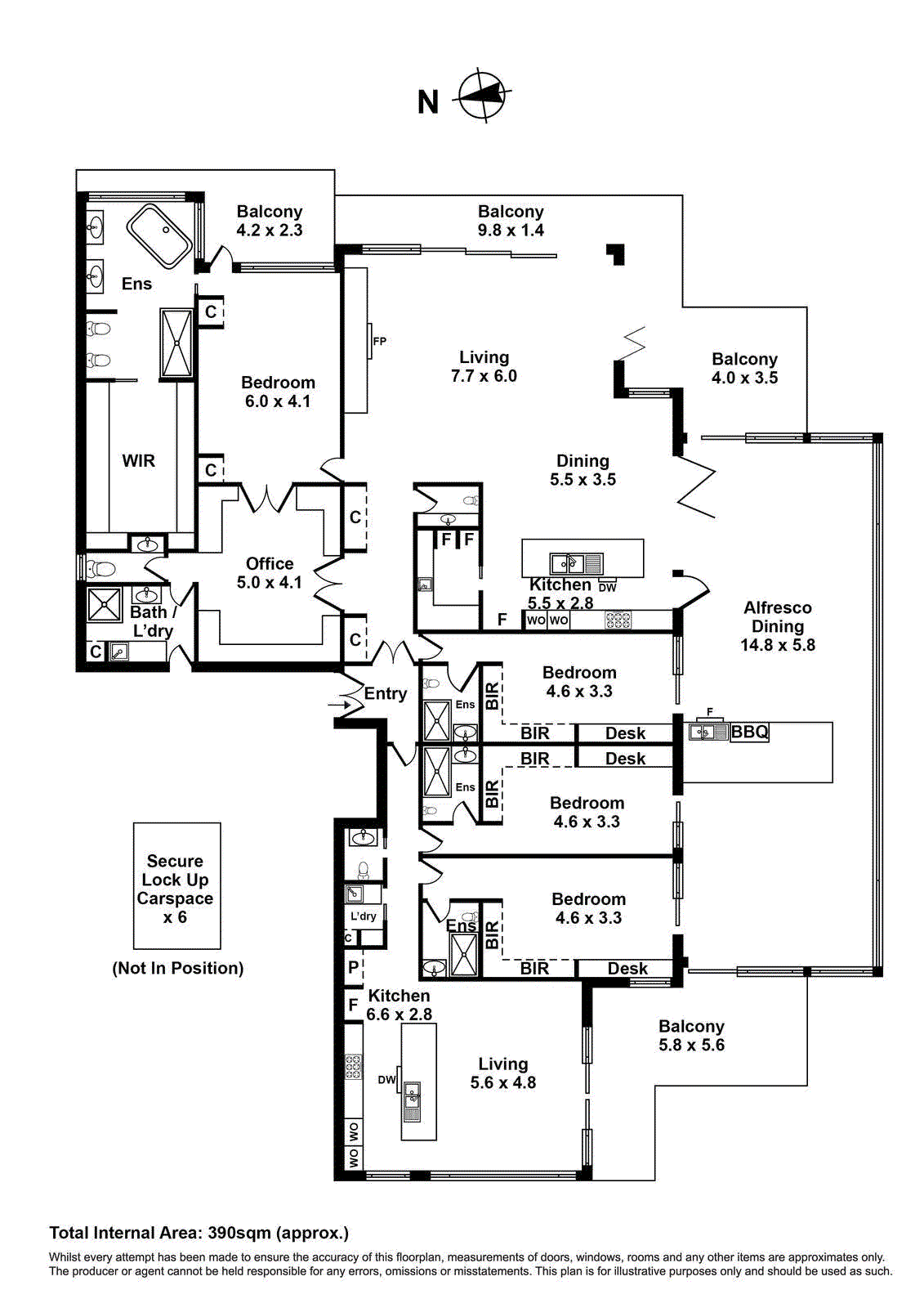 905 & 906/1 Moreland Street, Footscray VIC 3011 - Floorplan