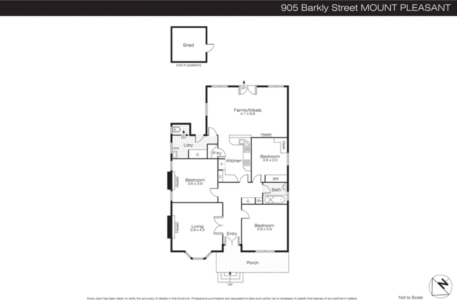 905 Barkly Street, Mount Pleasant VIC 3350 - Floorplan