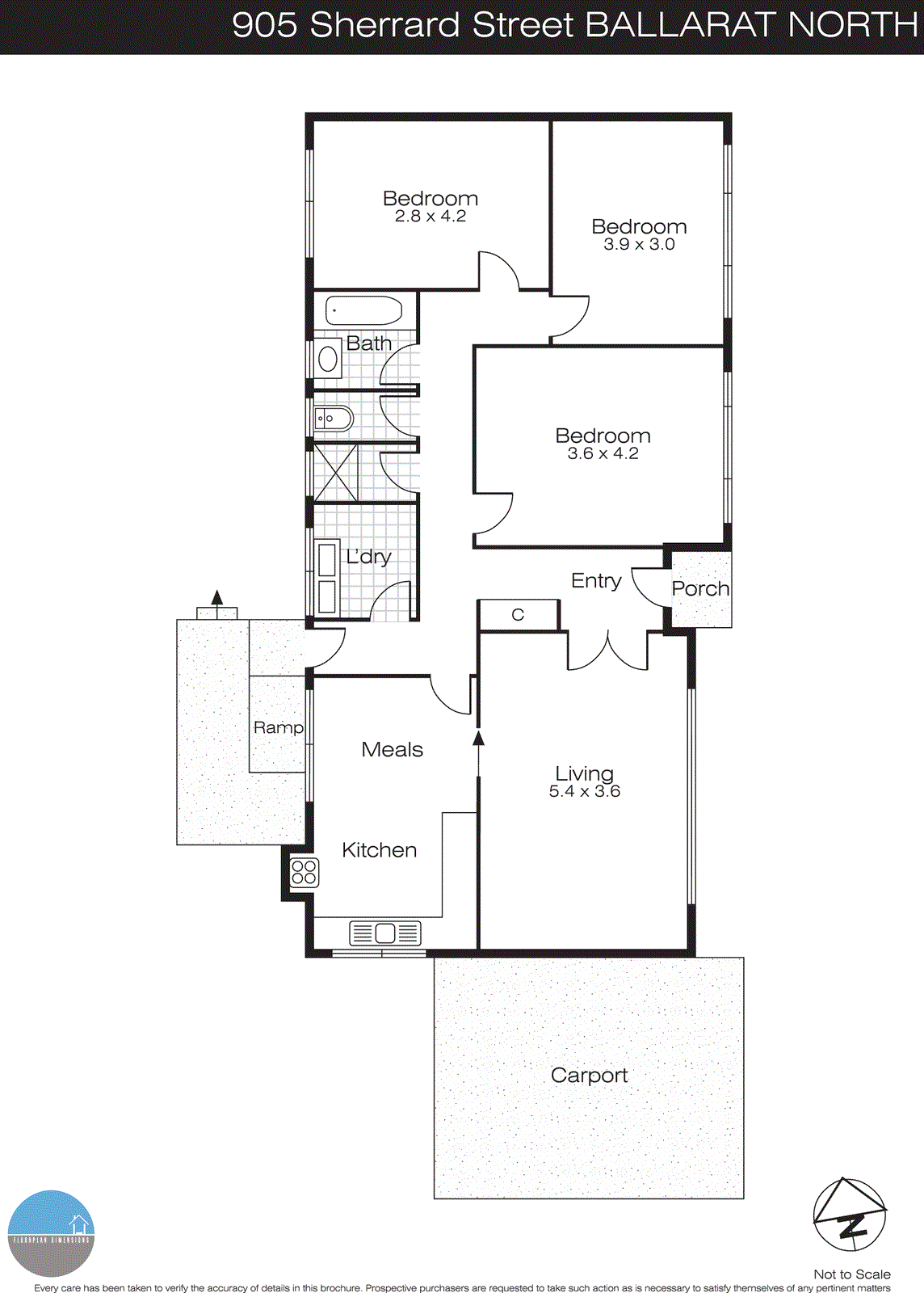 905 Sherrard Street, Ballarat North VIC 3350 - Floorplan