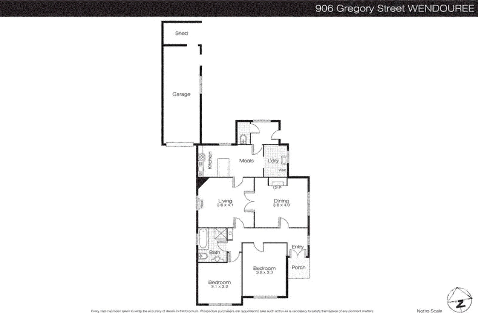 906 Gregory Street, Wendouree VIC 3355 - Floorplan