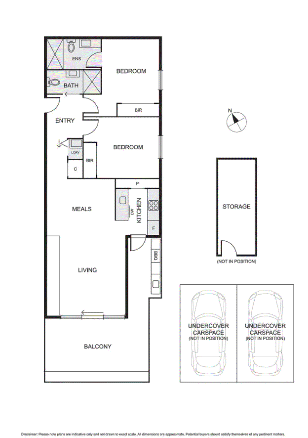 906/163 Fitzroy Street, St Kilda VIC 3182 - Floorplan