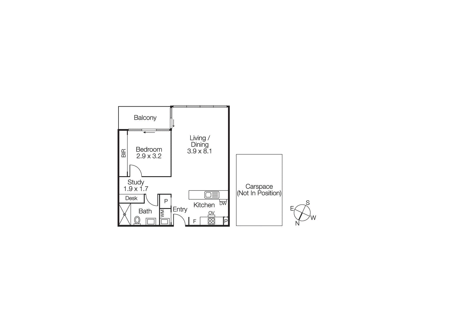906/70 Queens Road, Melbourne VIC 3004 - Floorplan